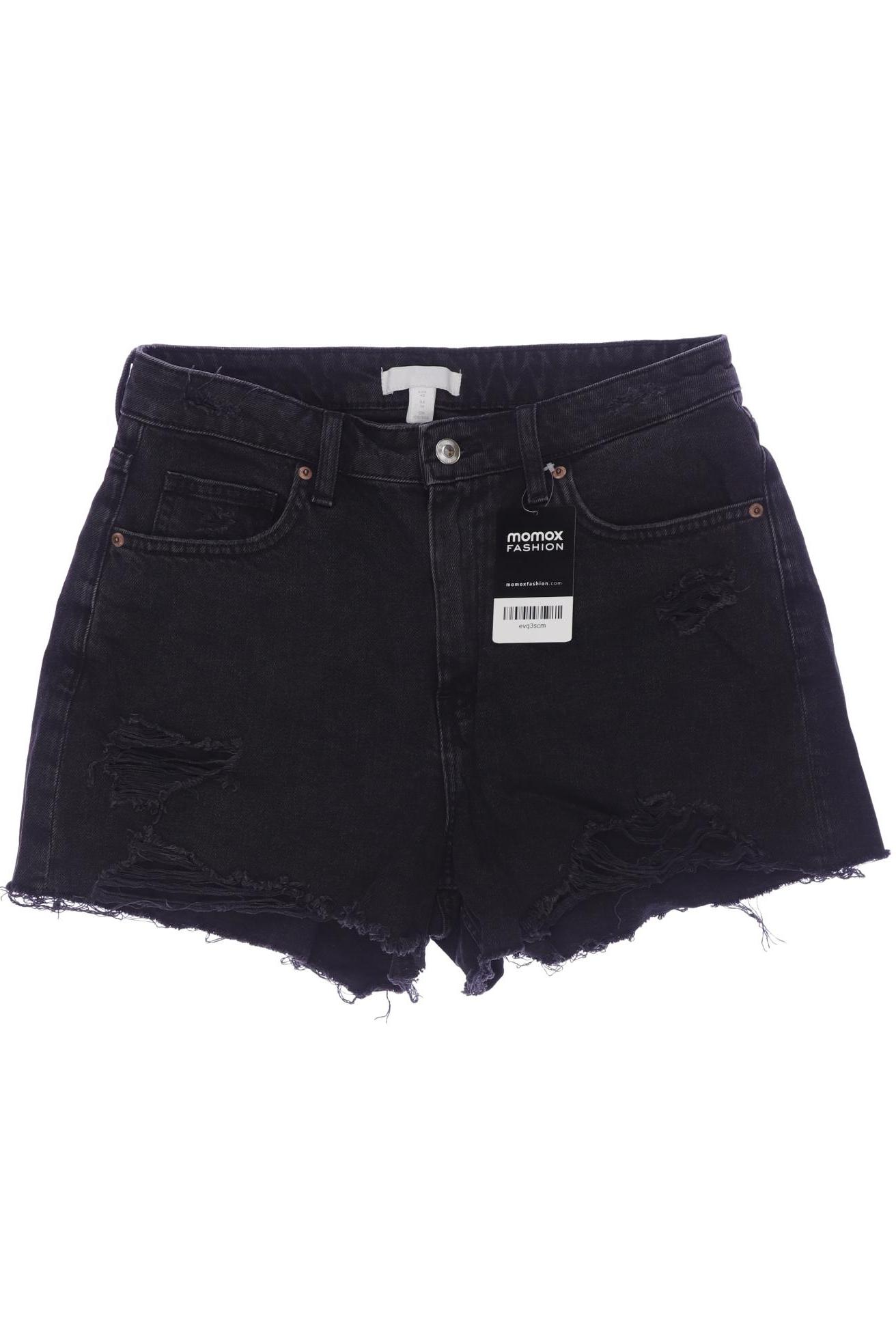 

H&M Damen Shorts, schwarz, Gr. 42