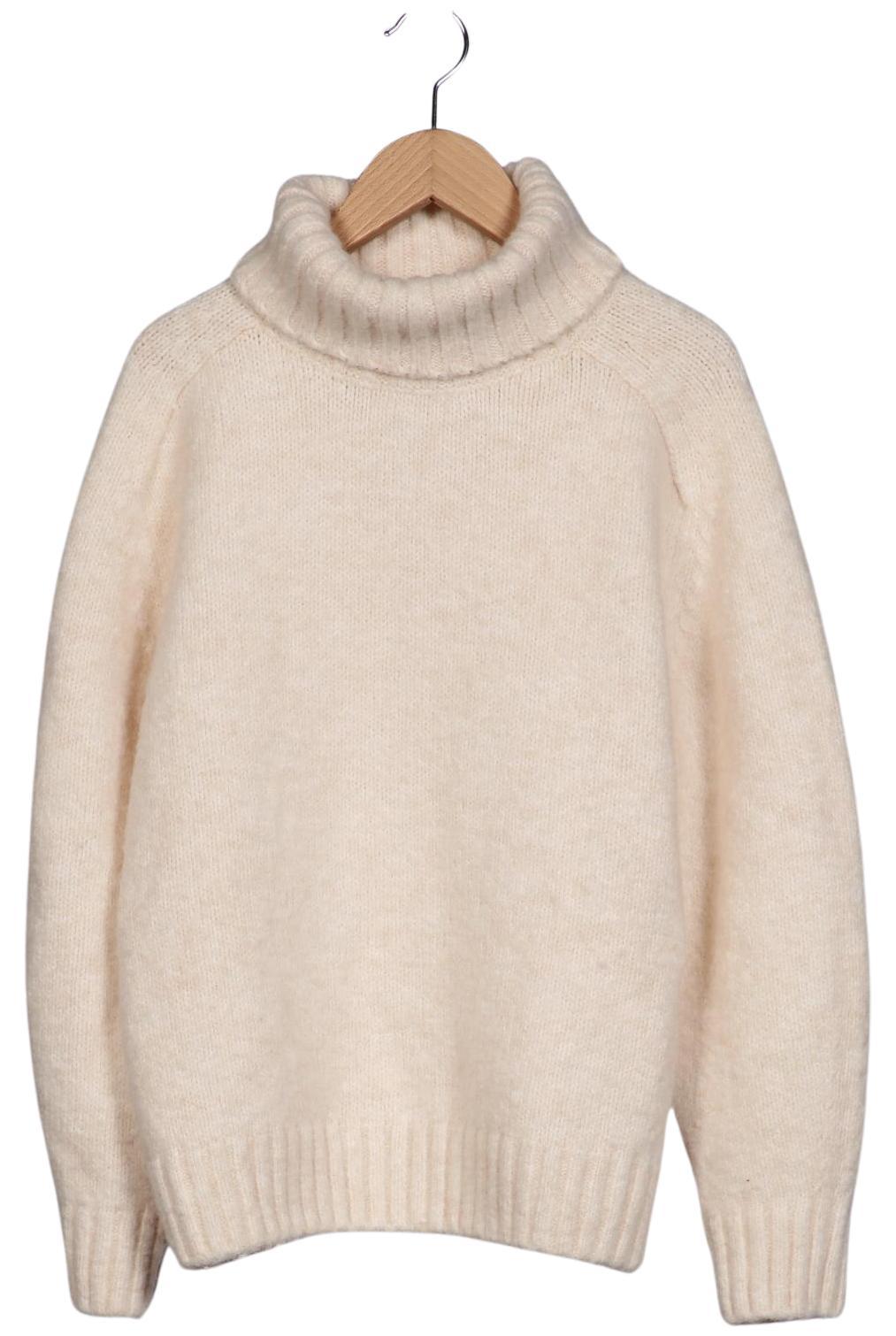 

H&M Damen Pullover, cremeweiß, Gr. 36