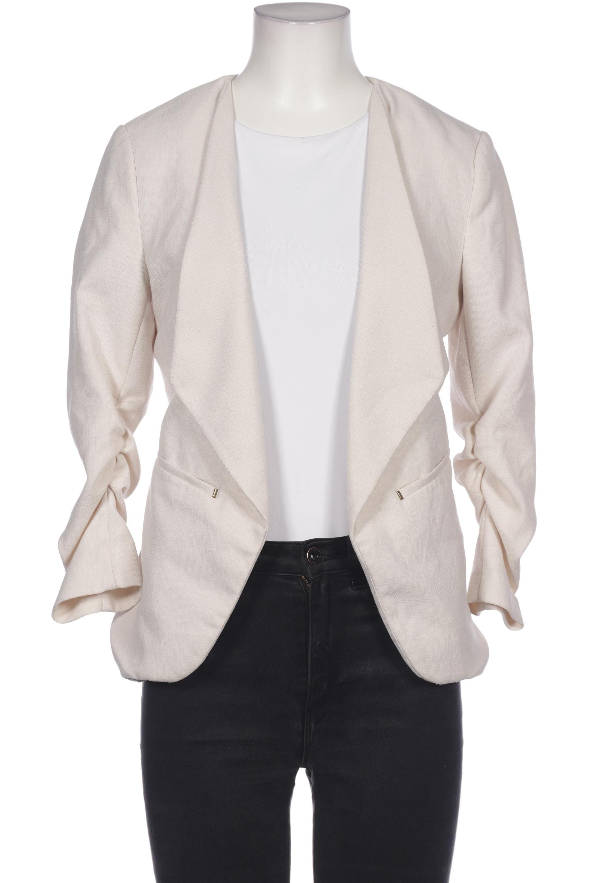 

H&M Damen Blazer, cremeweiß, Gr. 36