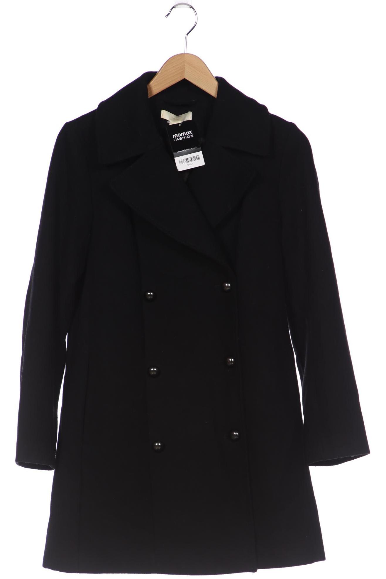 

H&M Damen Mantel, schwarz