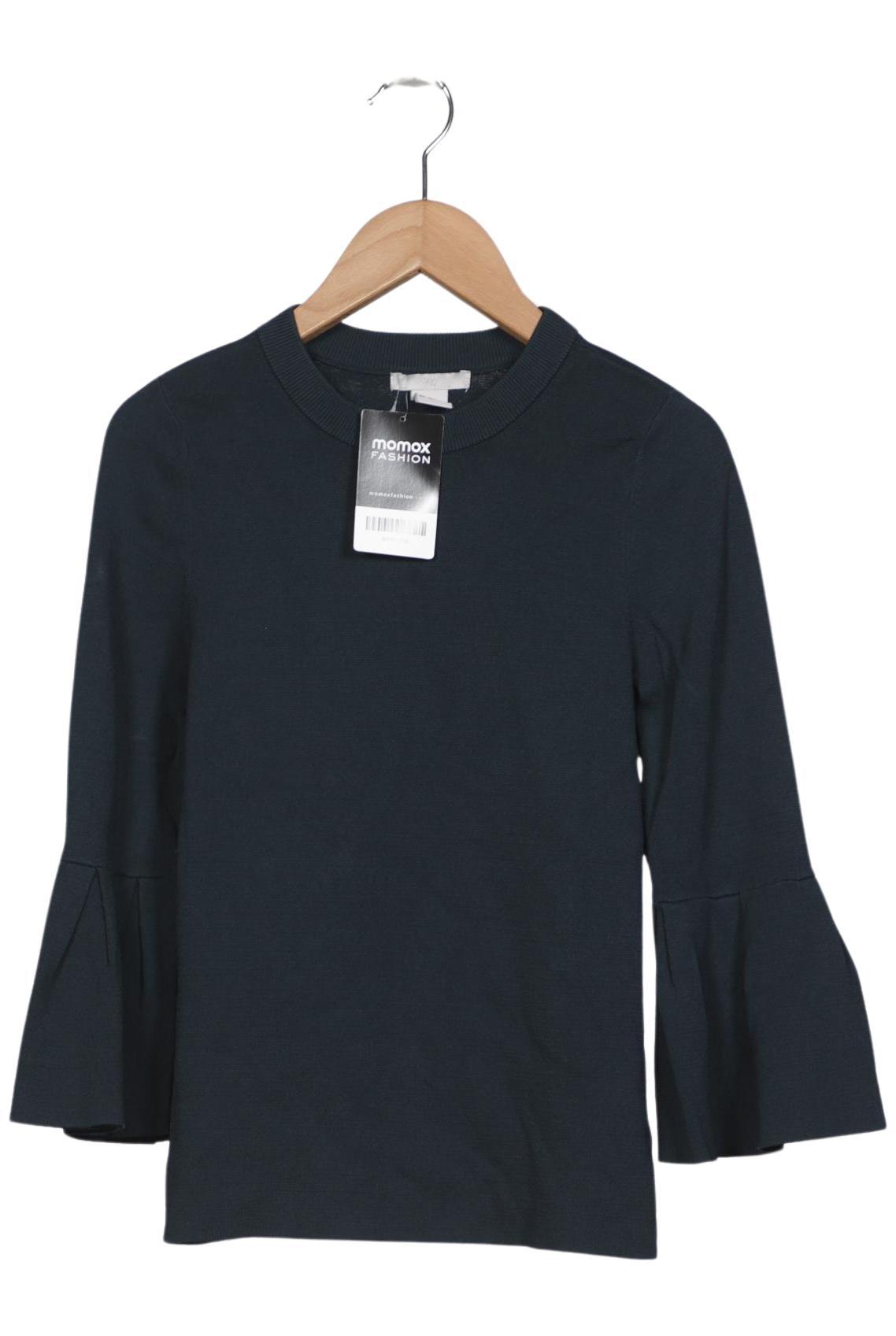 

H&M Damen Pullover, marineblau, Gr. 34