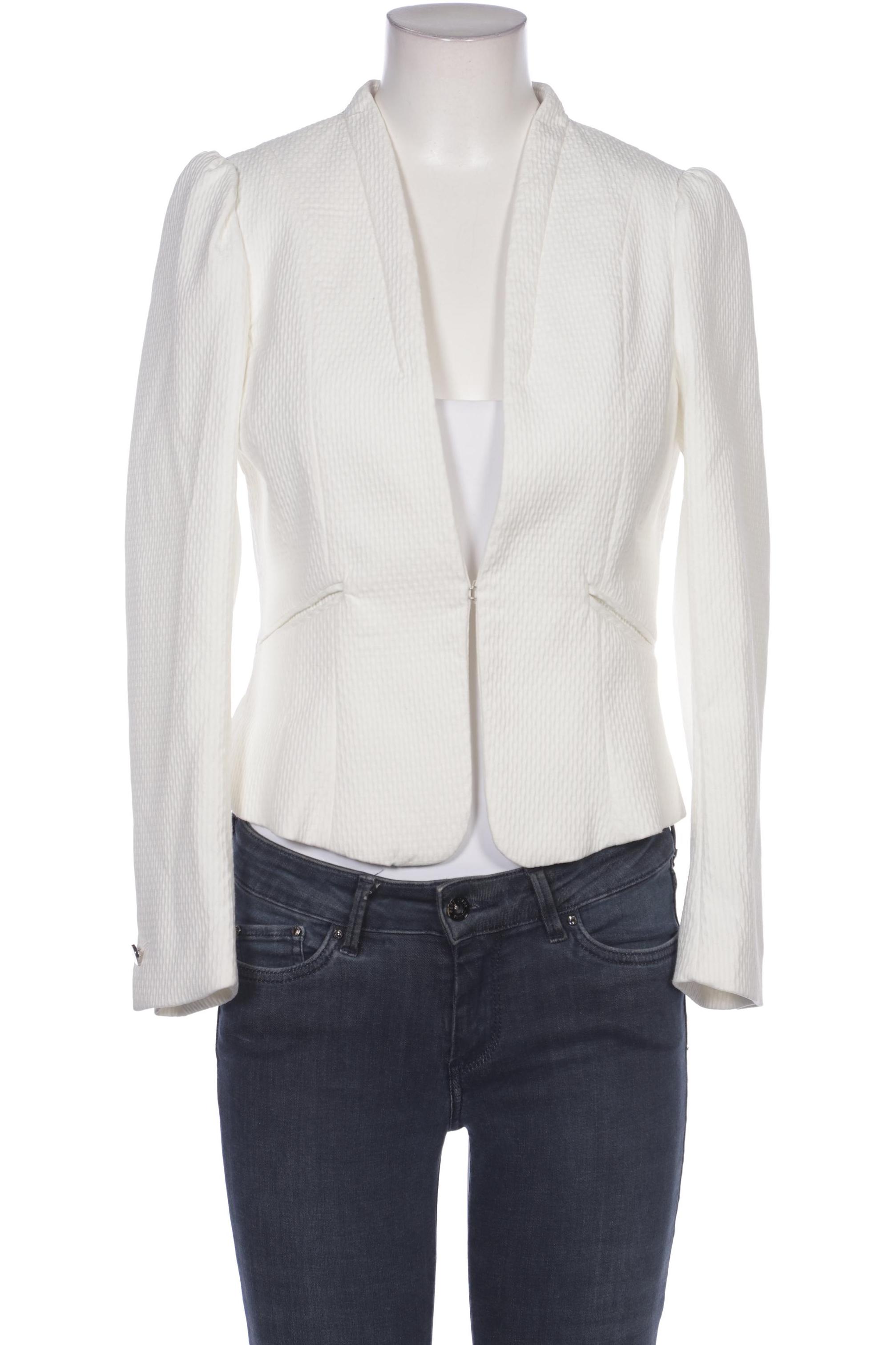 

H&M Damen Blazer, weiß, Gr. 38
