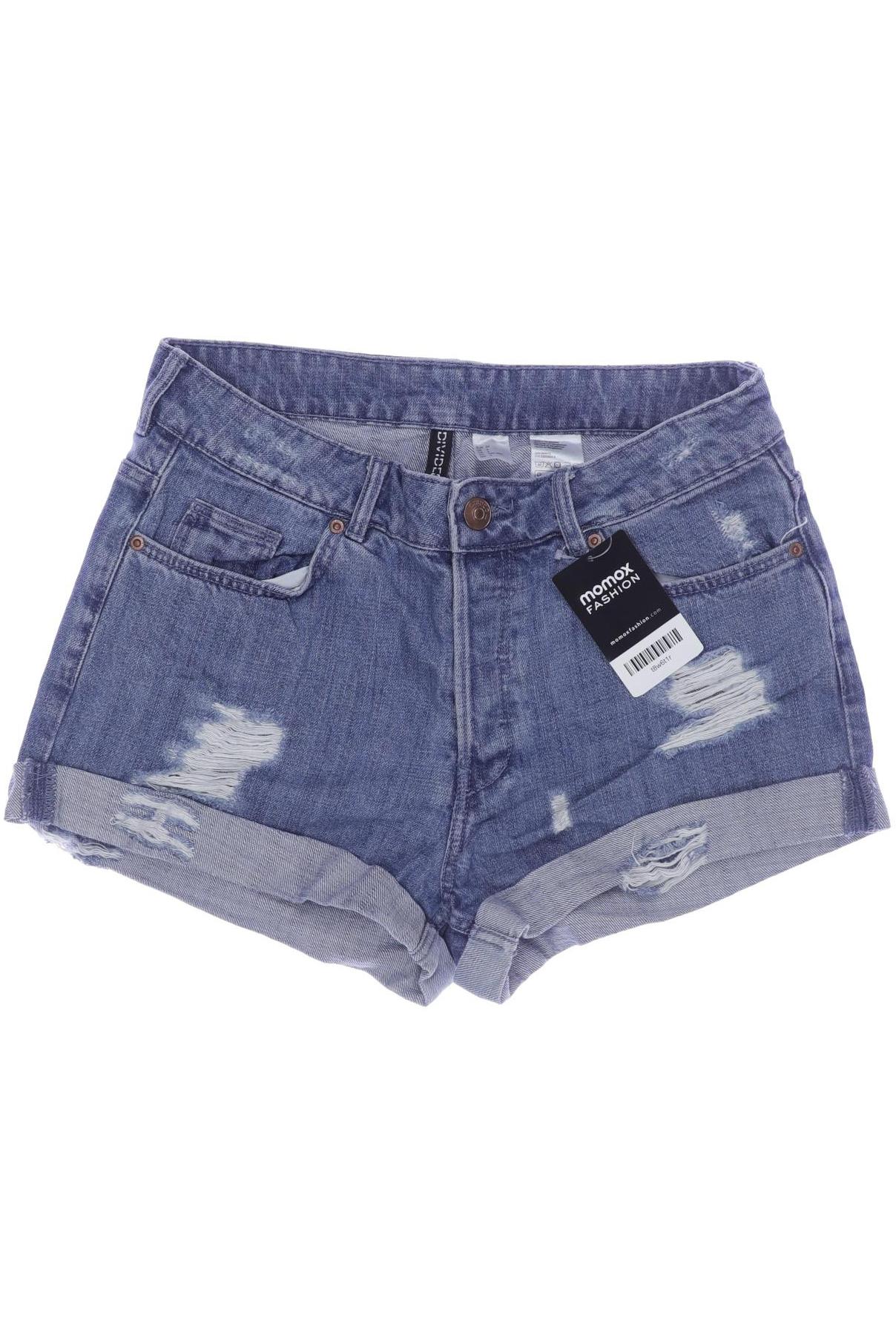 

H&M Damen Shorts, blau, Gr. 36