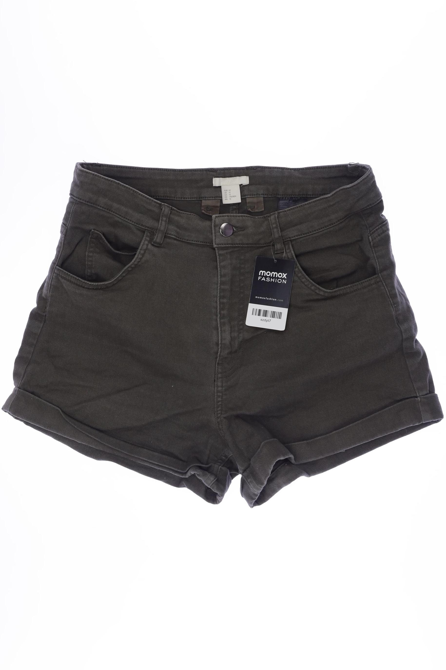 

H&M Damen Shorts, grün, Gr. 42
