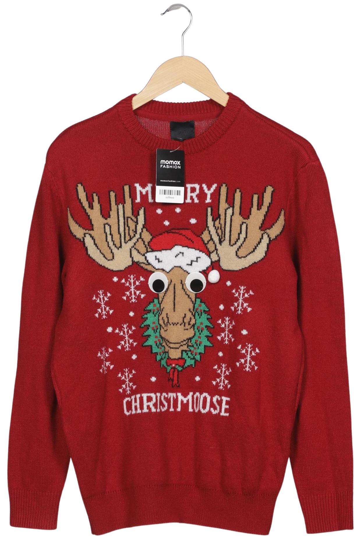 

H&M Damen Pullover, rot, Gr. 36