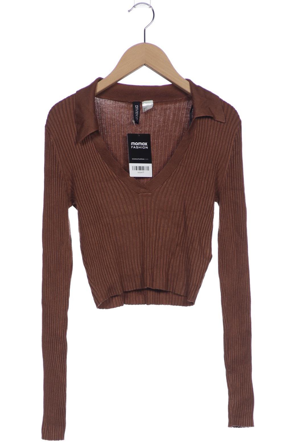 

H&M Damen Pullover, braun, Gr. 36