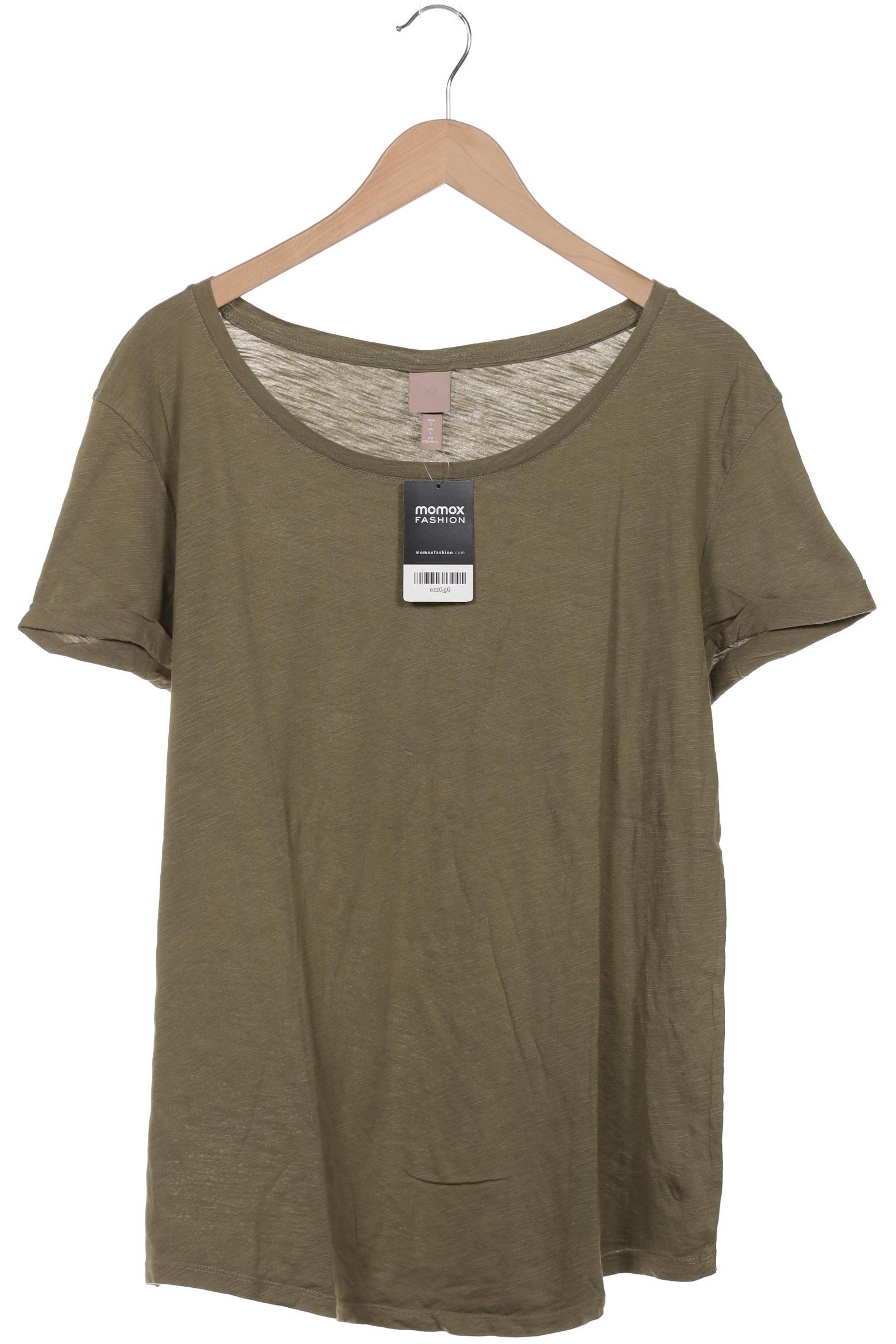 

H&M Damen T-Shirt, grün, Gr. 42