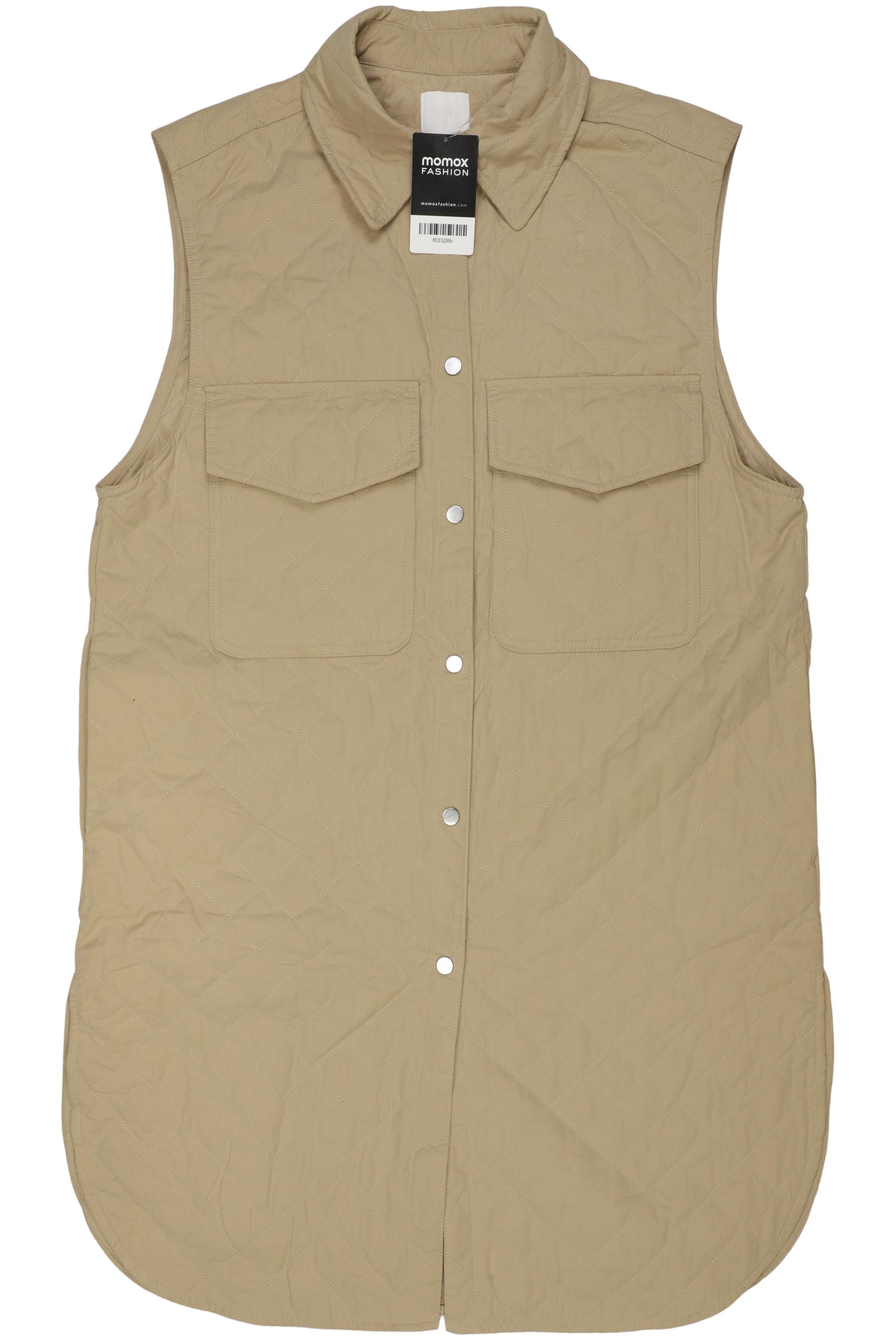 

H&M Damen Weste, beige, Gr. 36