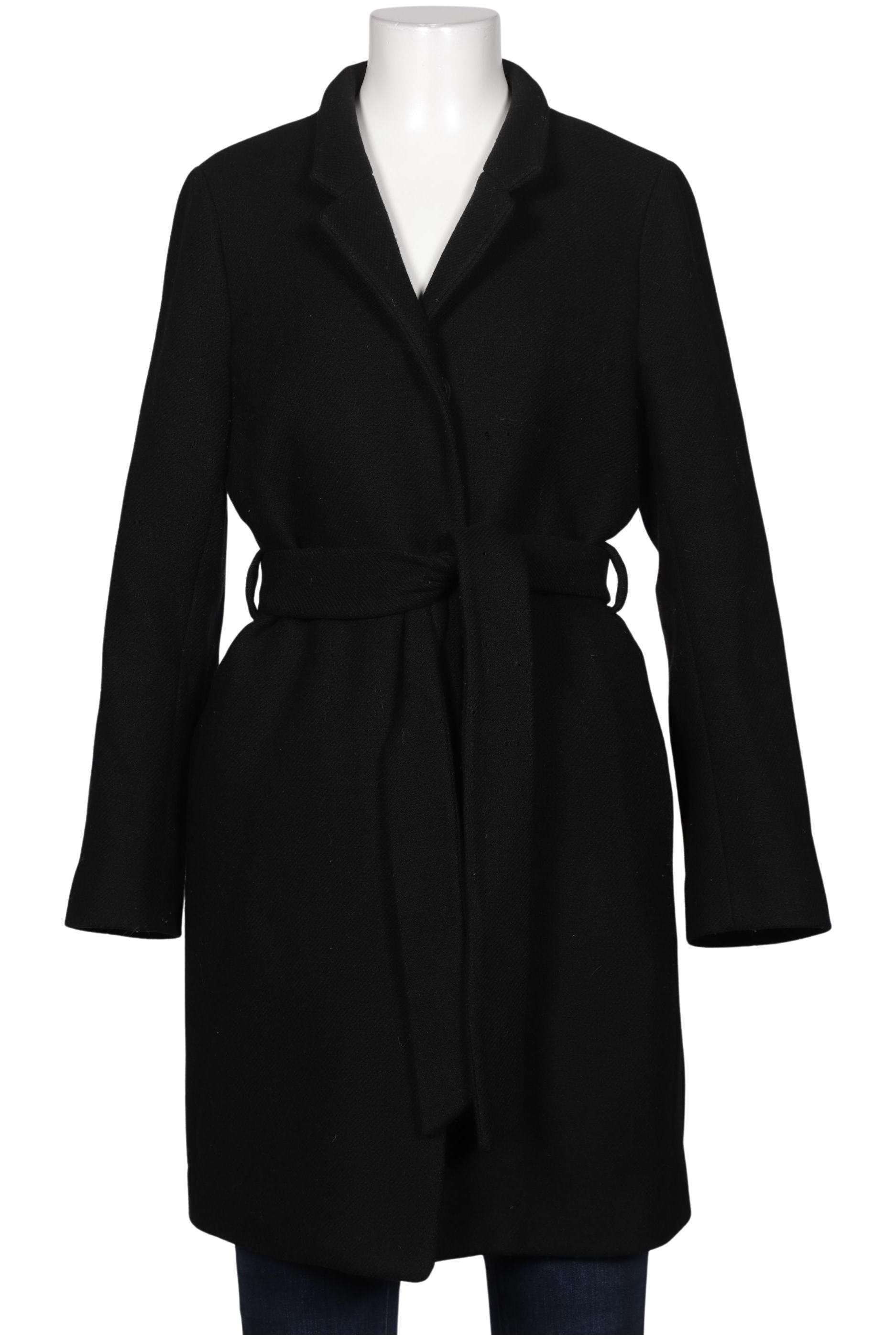 

H&M Damen Mantel, schwarz, Gr. 42