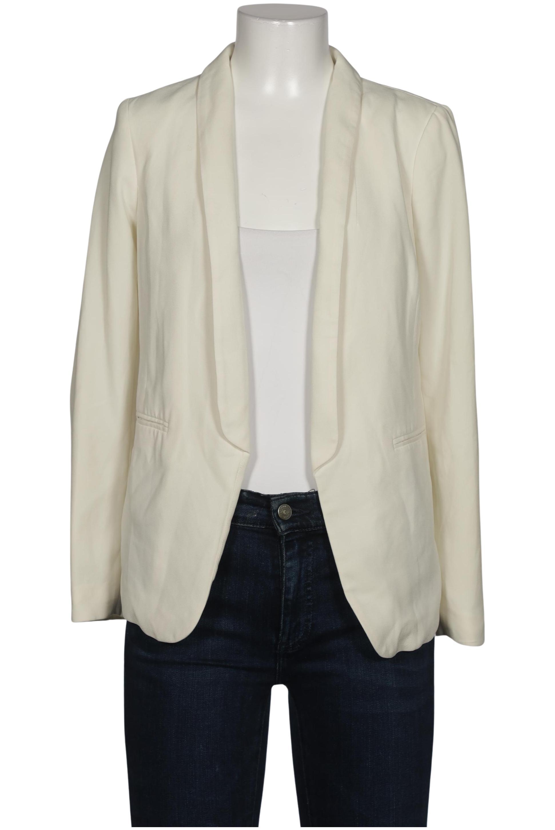 

H&M Damen Blazer, cremeweiß, Gr. 36