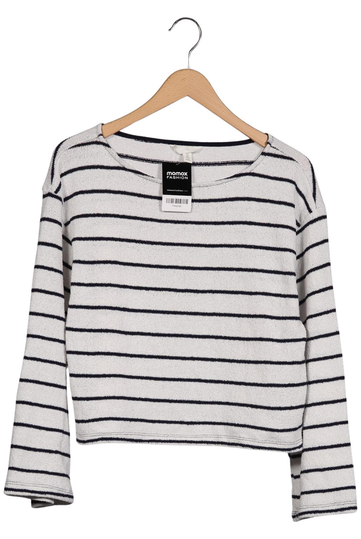 

H&M Damen Pullover, weiß, Gr. 36