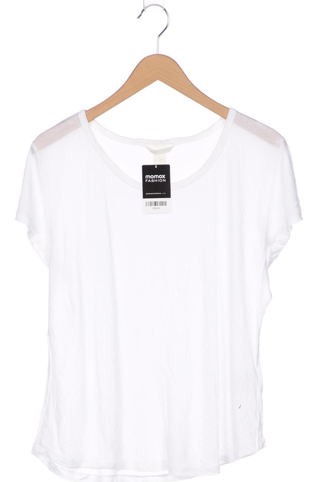 

H&M Damen T-Shirt, weiß