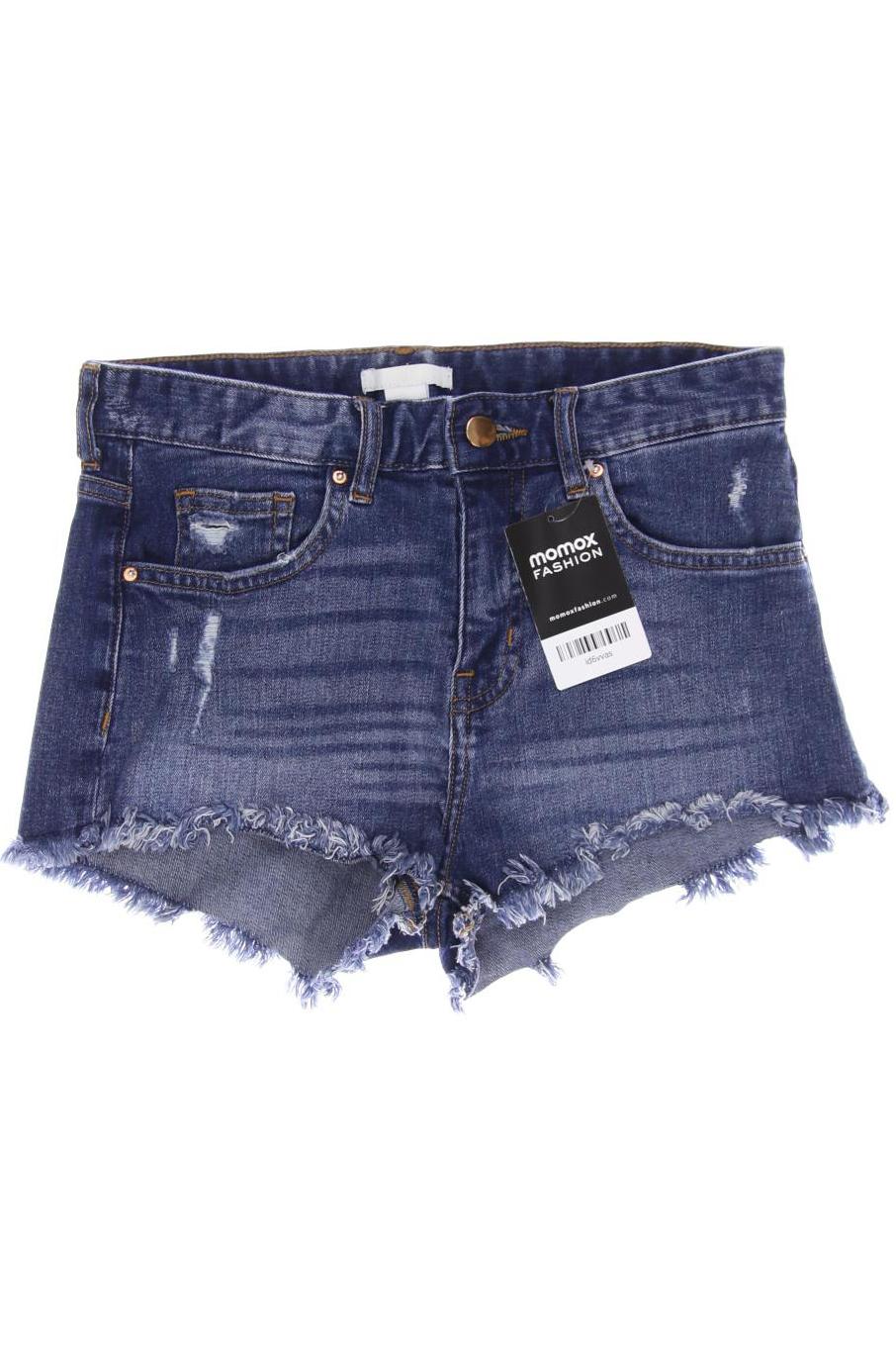 

H&M Damen Shorts, blau, Gr. 34