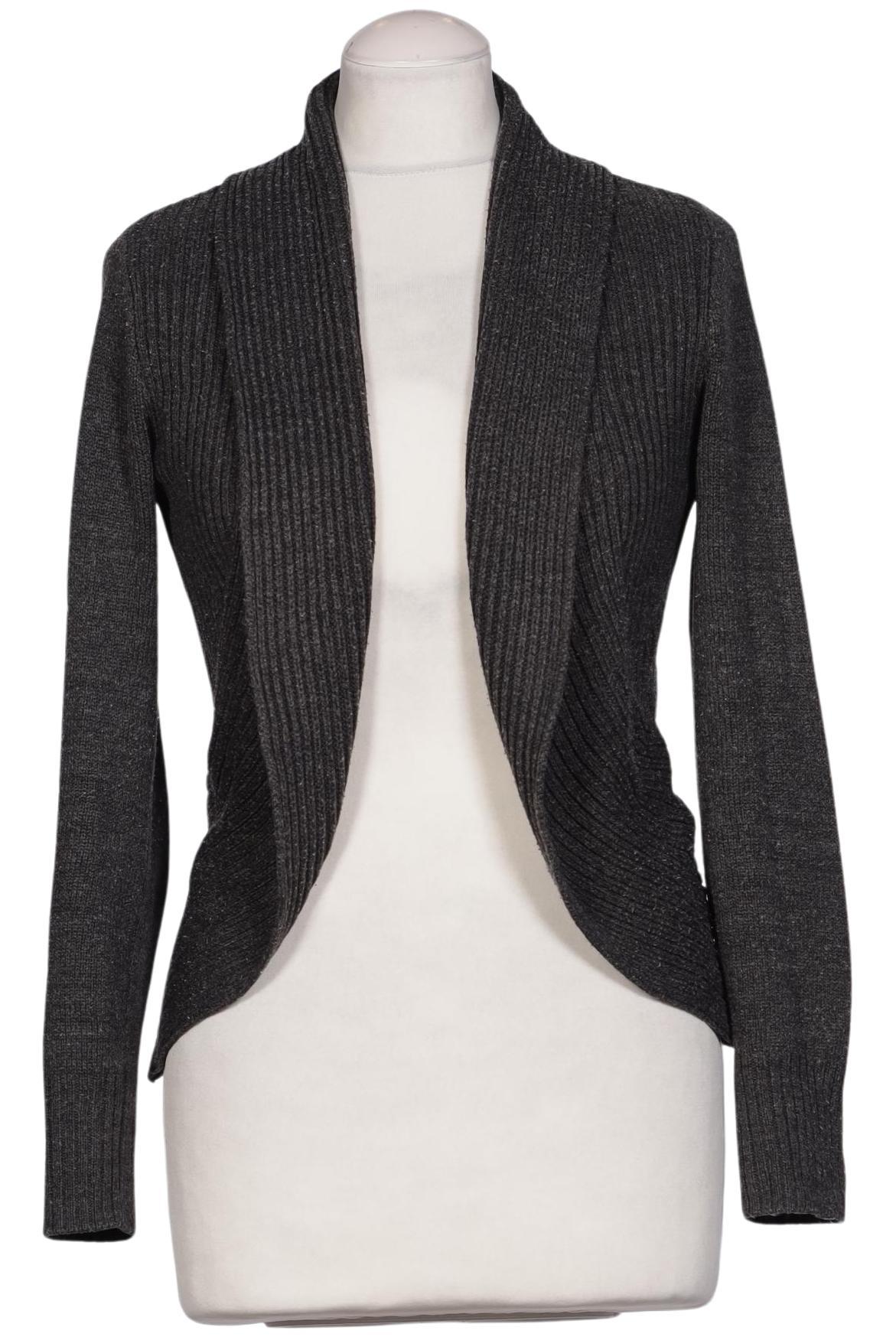 

H&M Damen Strickjacke, grau, Gr. 34