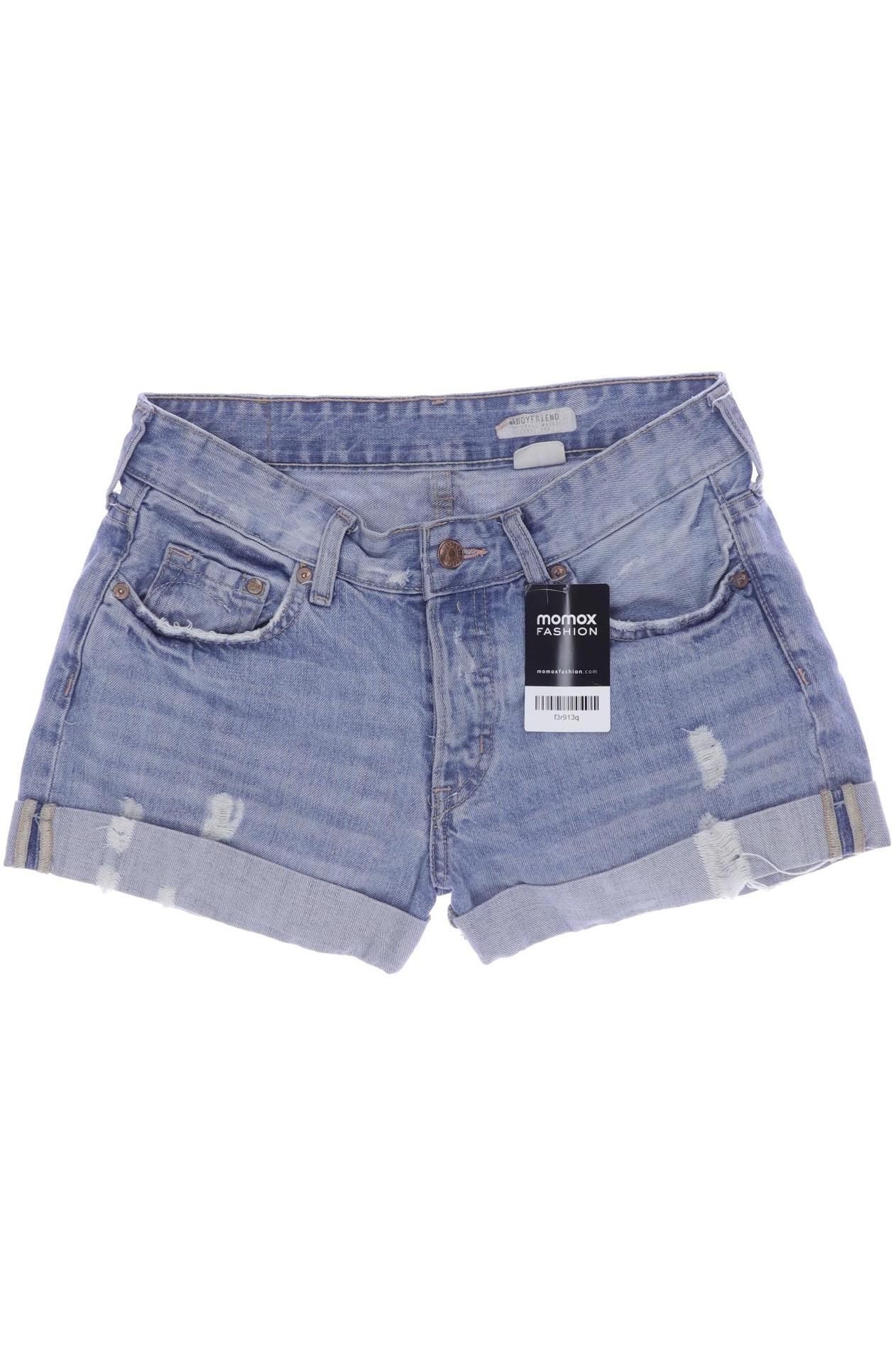 

H&M Damen Shorts, blau, Gr. 34