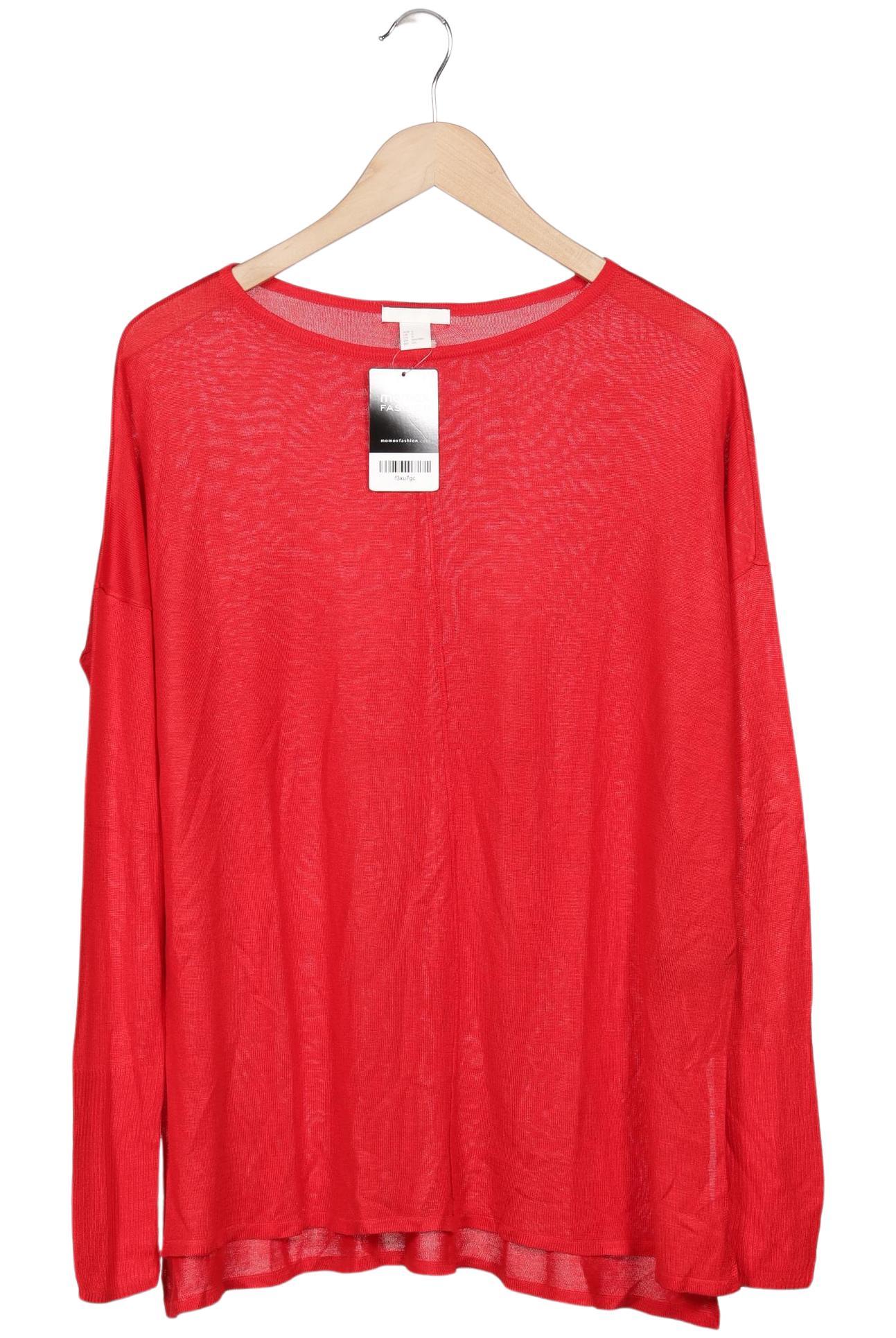 

H&M Damen Pullover, rot, Gr. 36