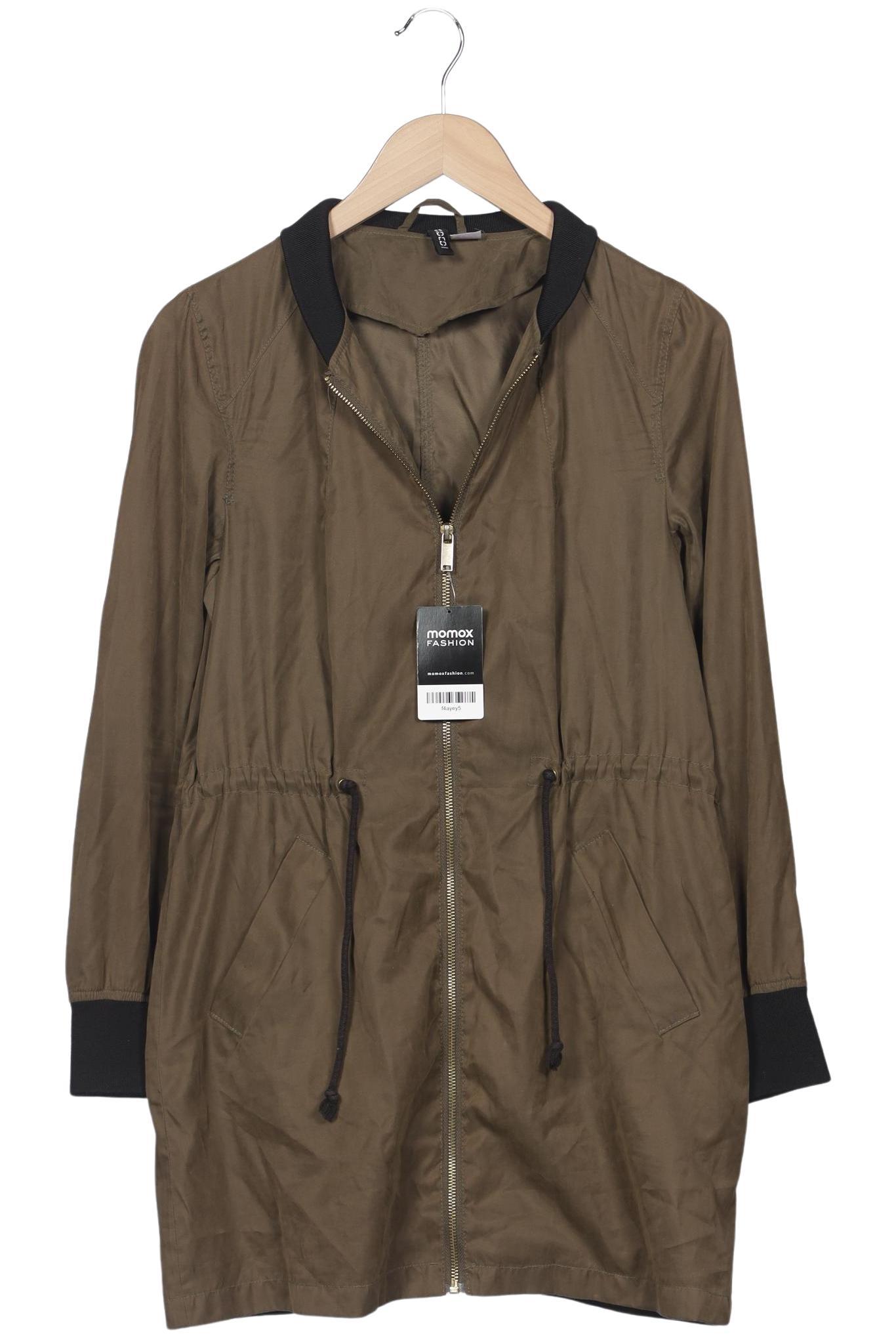 

H&M Damen Mantel, grün, Gr. 38