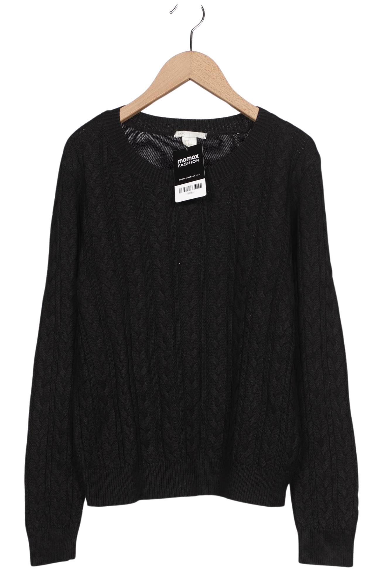 

H&M Damen Pullover, schwarz, Gr. 38