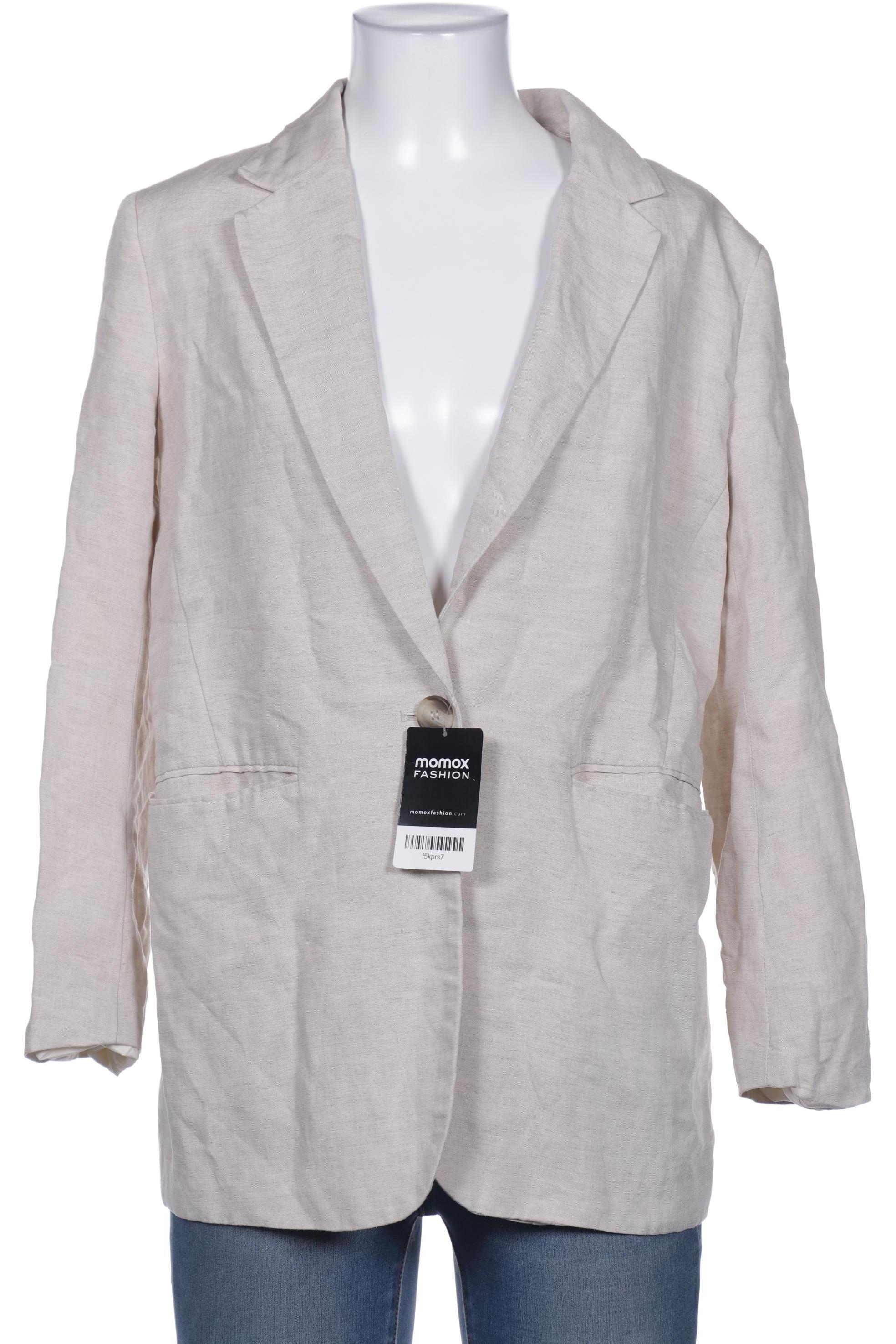 

H&M Damen Blazer, cremeweiß