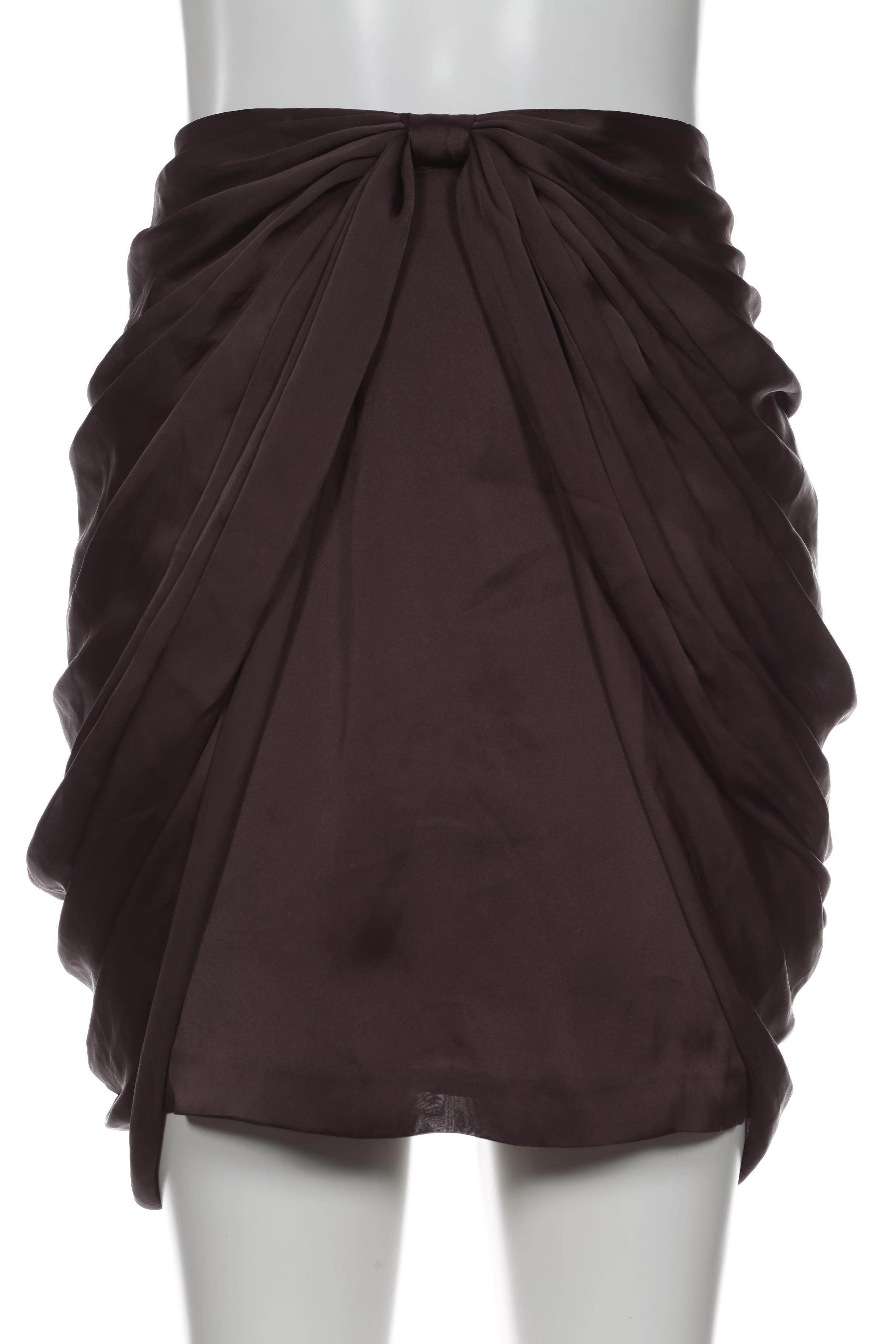 

H&M Damen Rock, braun, Gr. 36