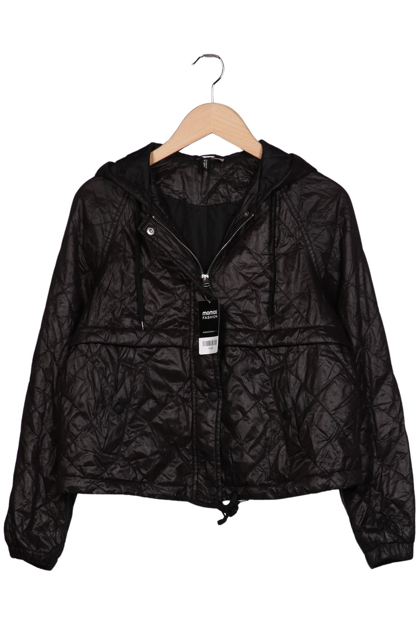 

H&M Damen Jacke, schwarz, Gr. 36
