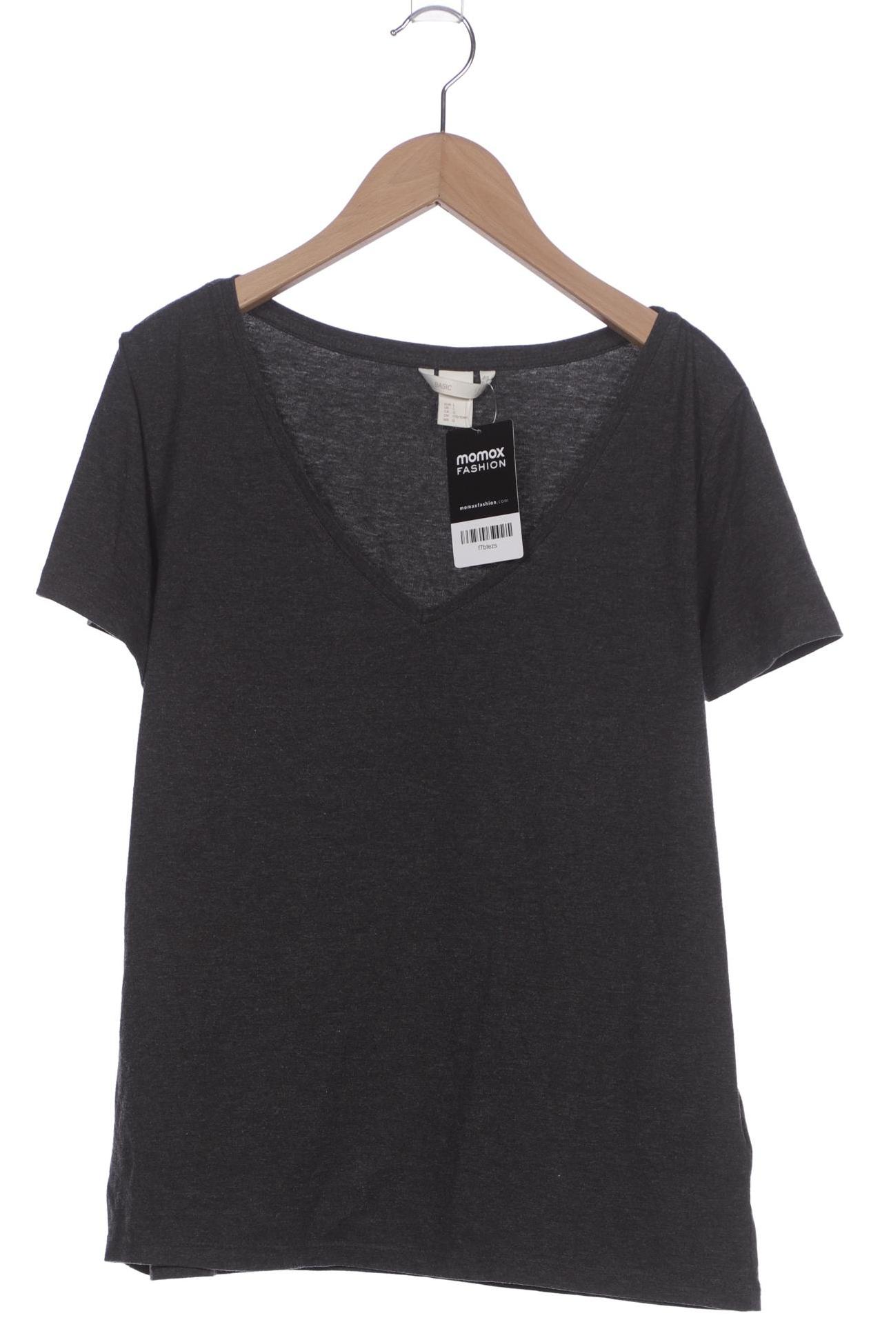 

H&M Damen T-Shirt, grau, Gr. 42
