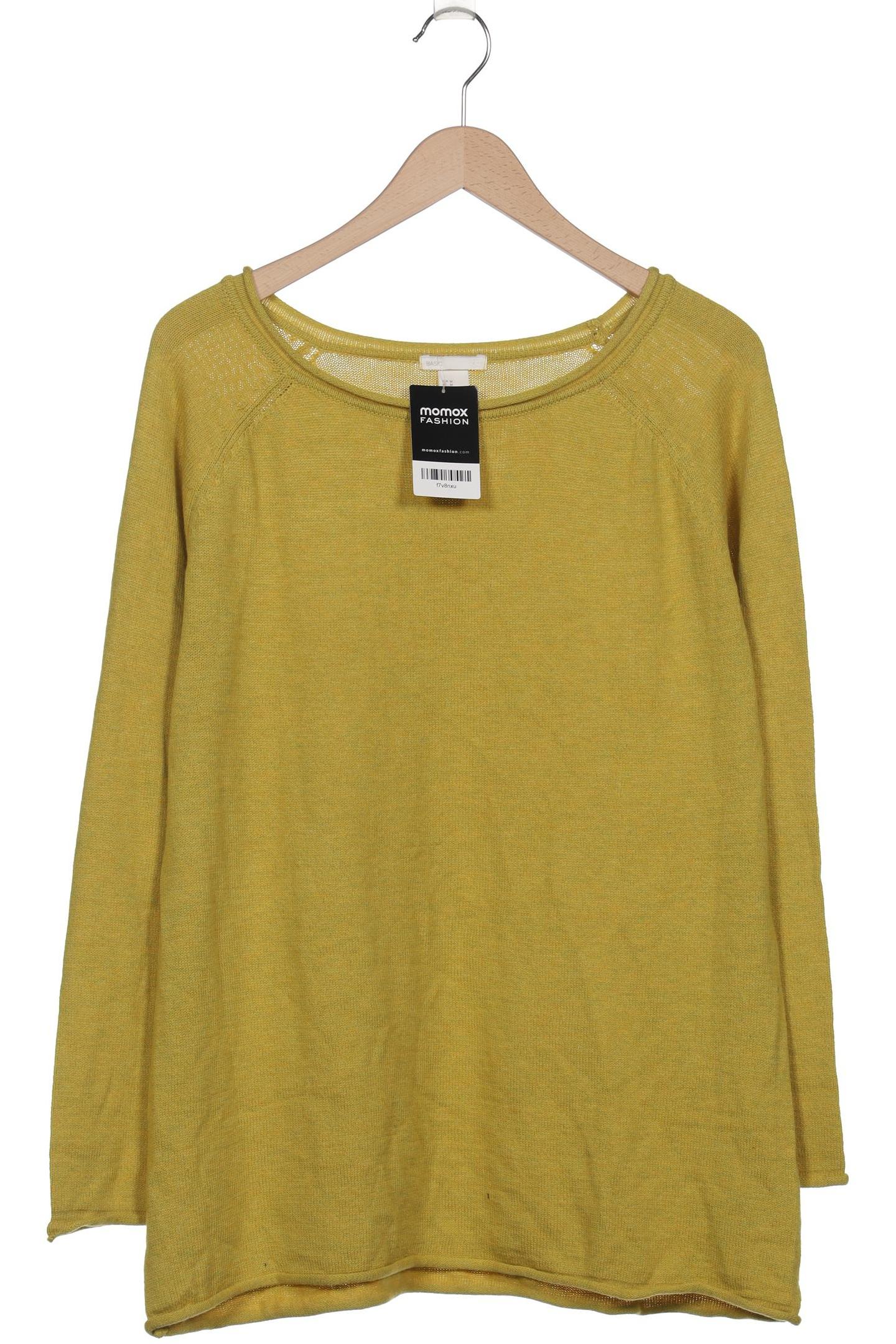 

H&M Damen Pullover, gelb, Gr. 38