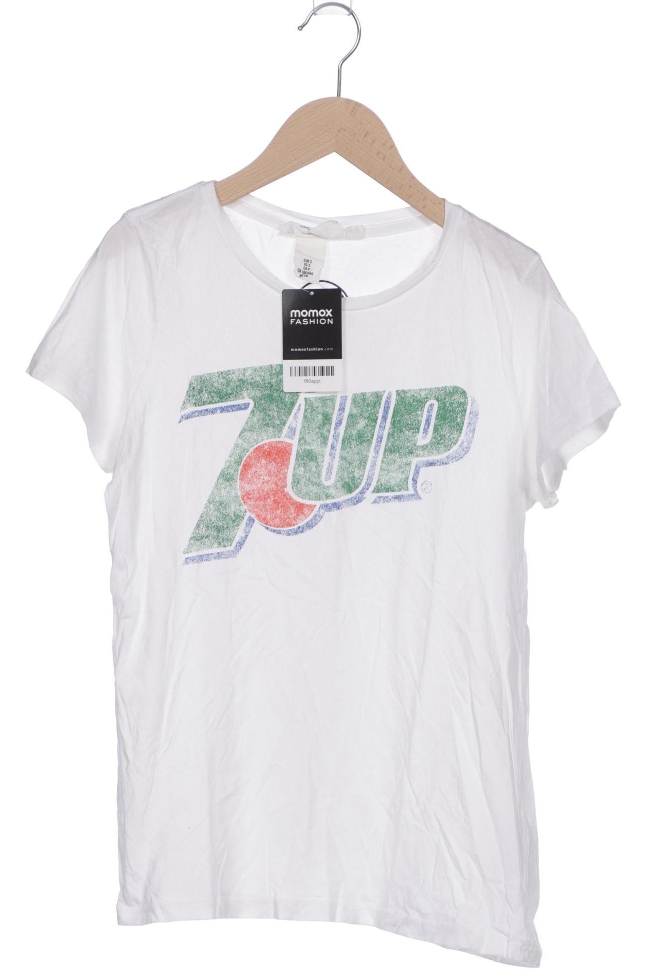 

H&M Damen T-Shirt, weiß, Gr. 36