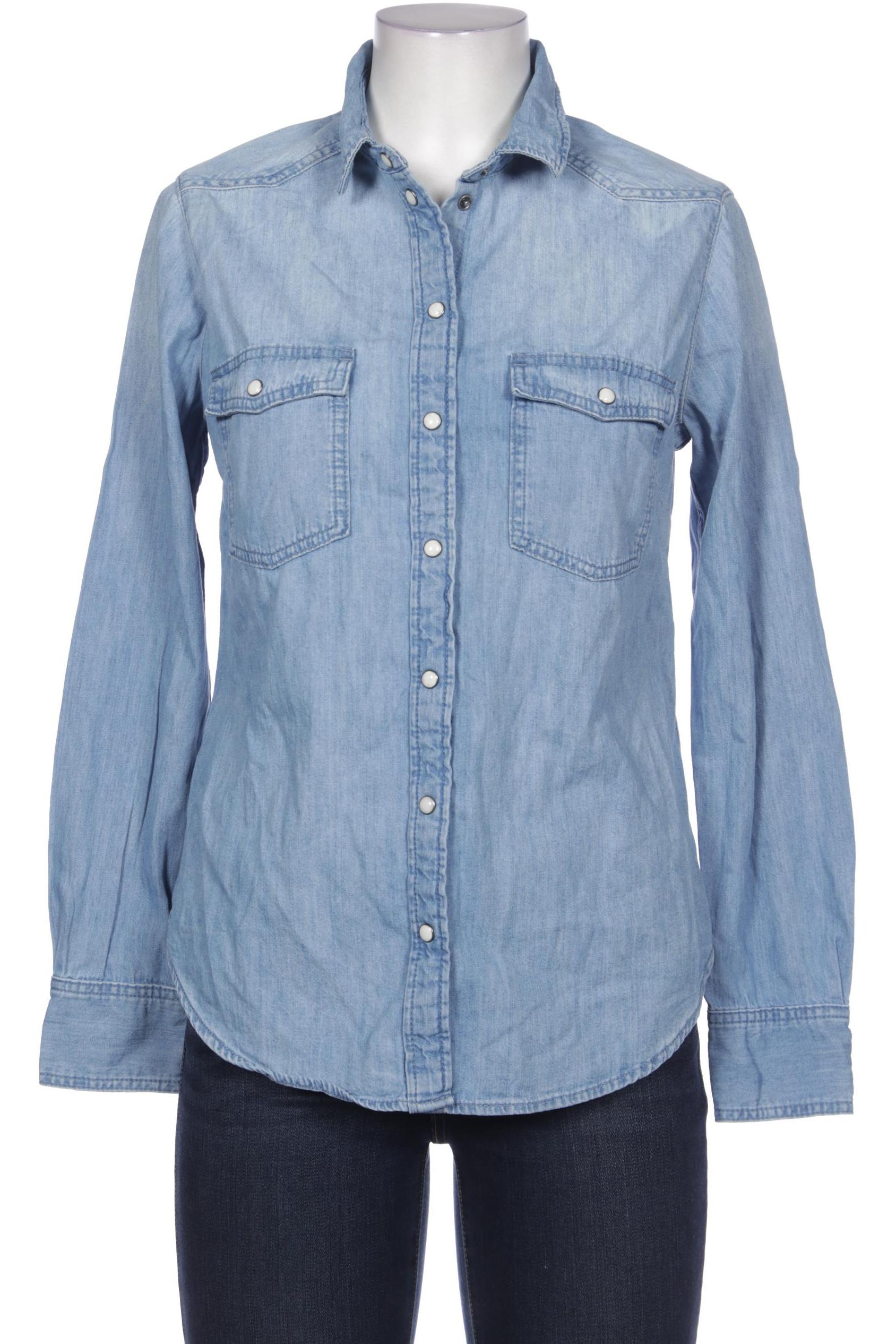 

H&M Damen Bluse, blau, Gr. 40
