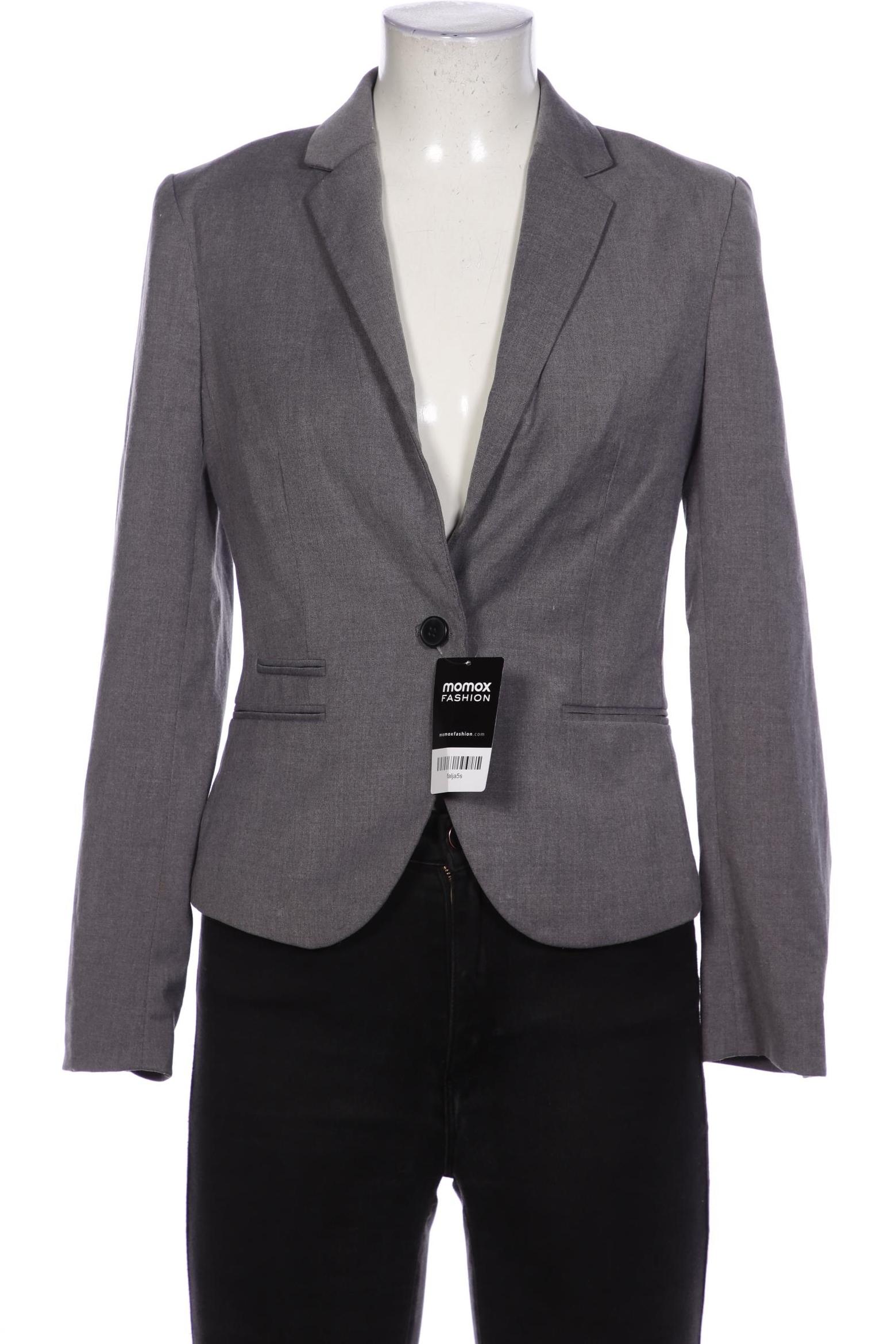 

H&M Damen Blazer, grau, Gr. 36