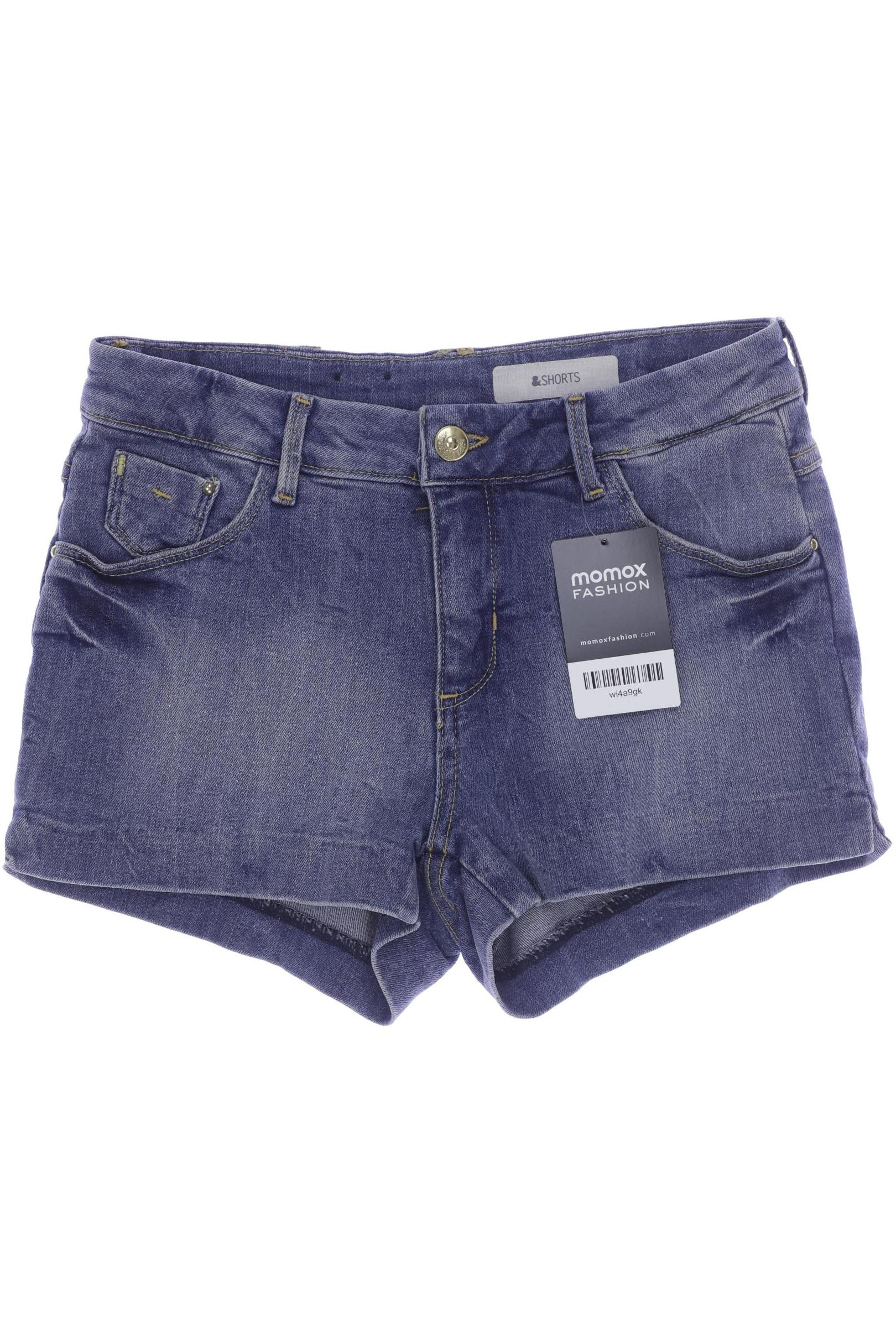 

H&M Damen Shorts, blau, Gr. 34