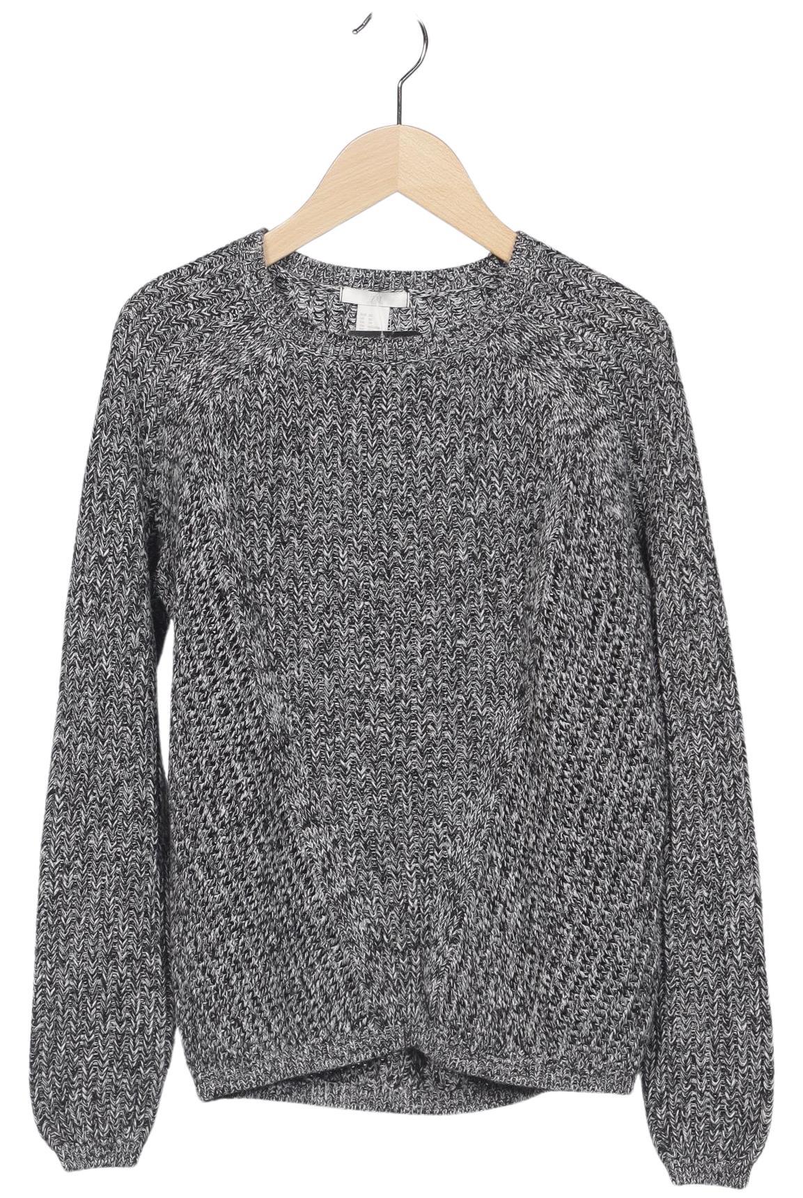 

H&M Damen Pullover, grau, Gr. 34