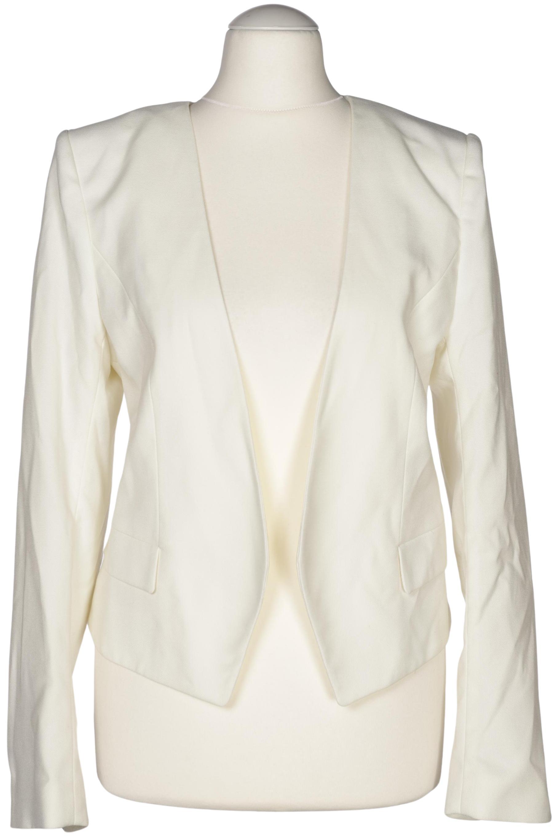 

H&M Damen Blazer, cremeweiß, Gr. 36