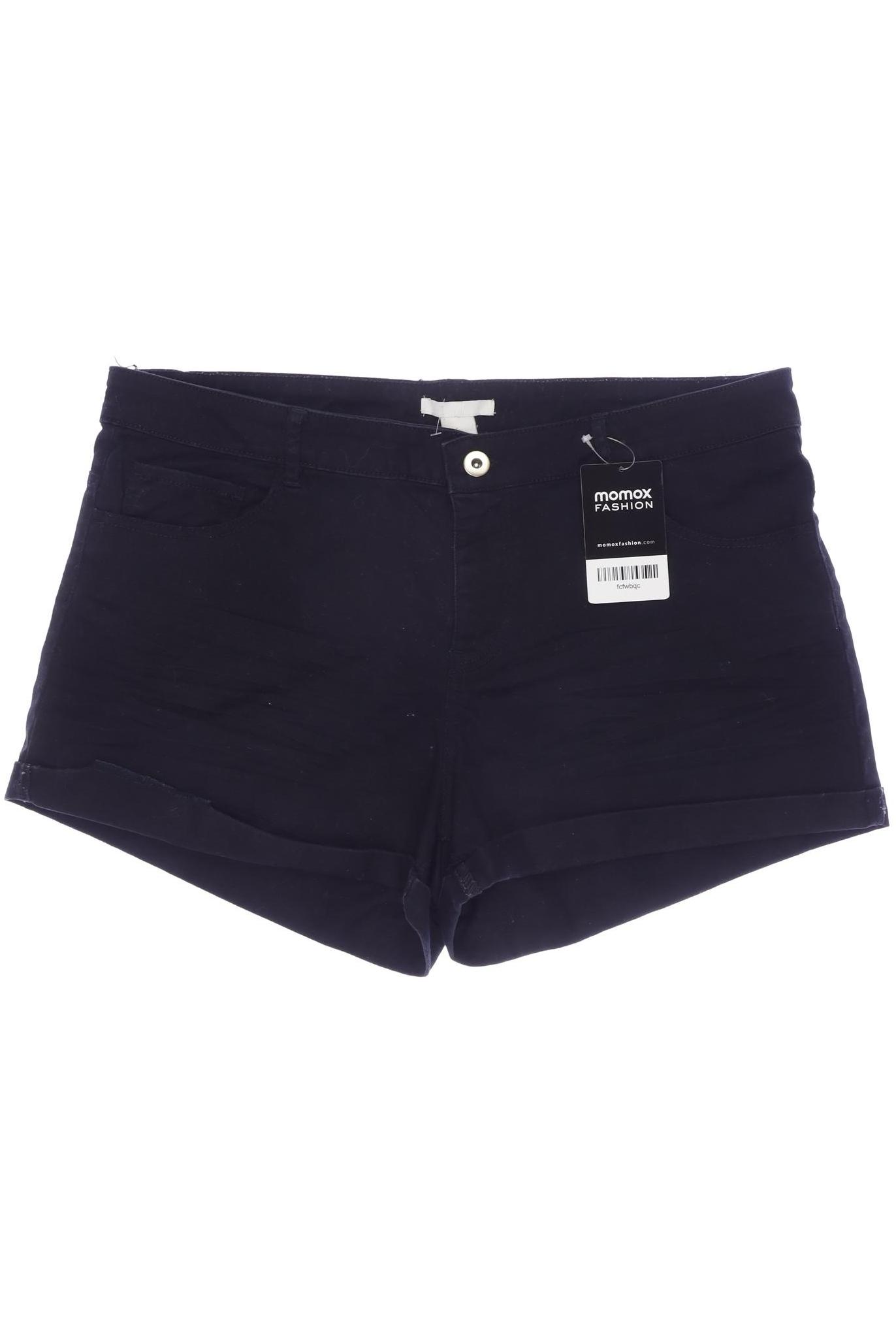 

H&M Damen Shorts, schwarz, Gr. 42