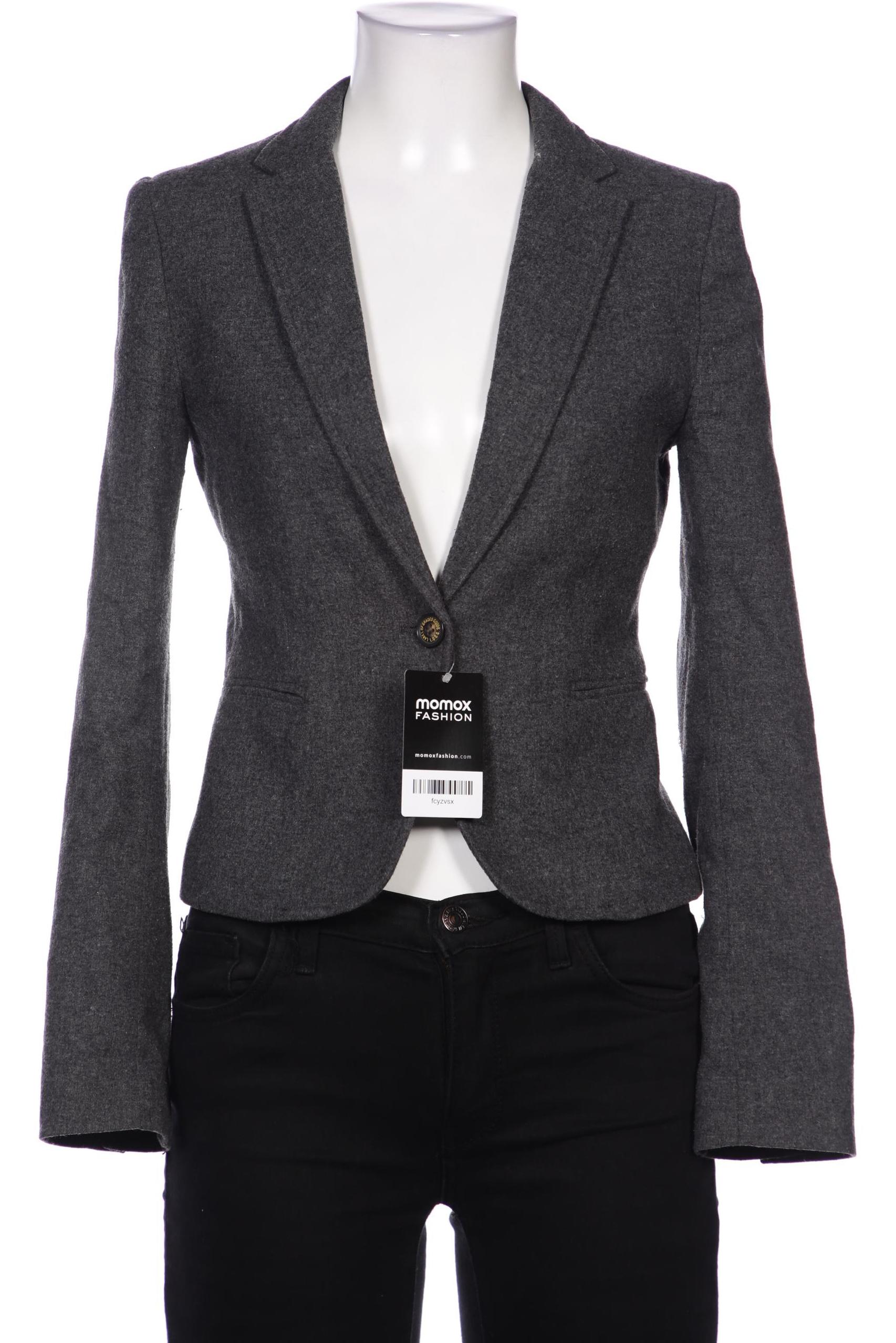 

H&M Damen Blazer, grau, Gr. 34