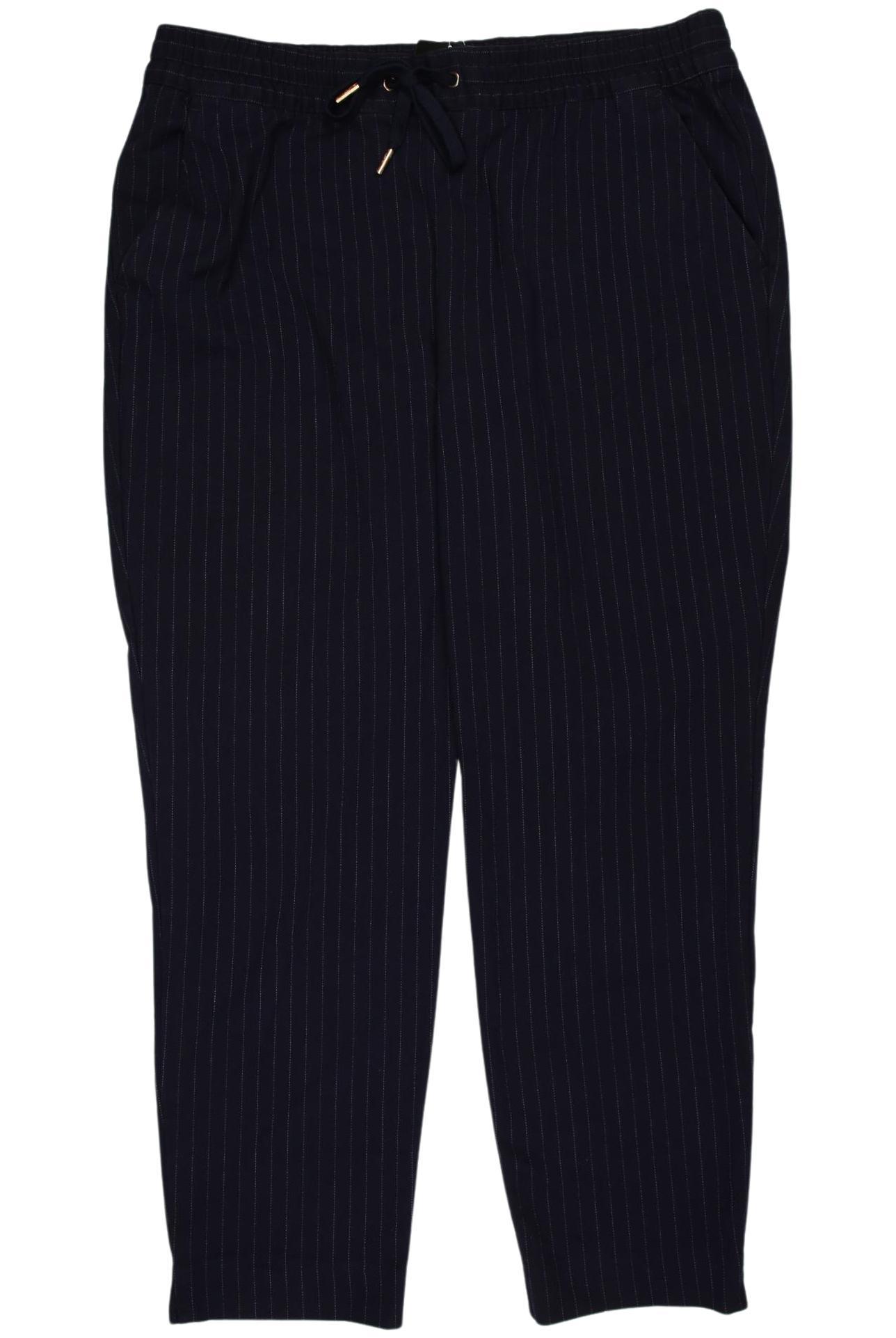 

H&M Damen Stoffhose, marineblau, Gr. 42
