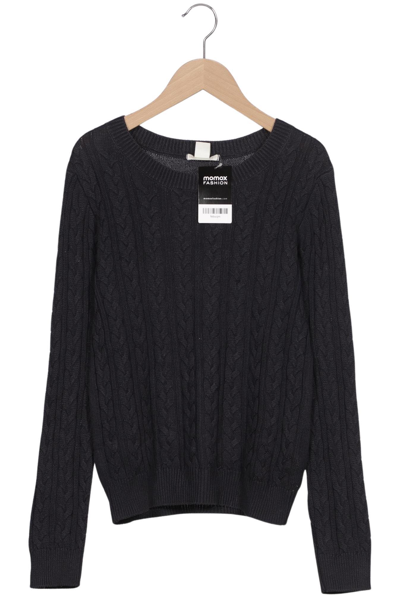 

H&M Damen Pullover, marineblau, Gr. 36