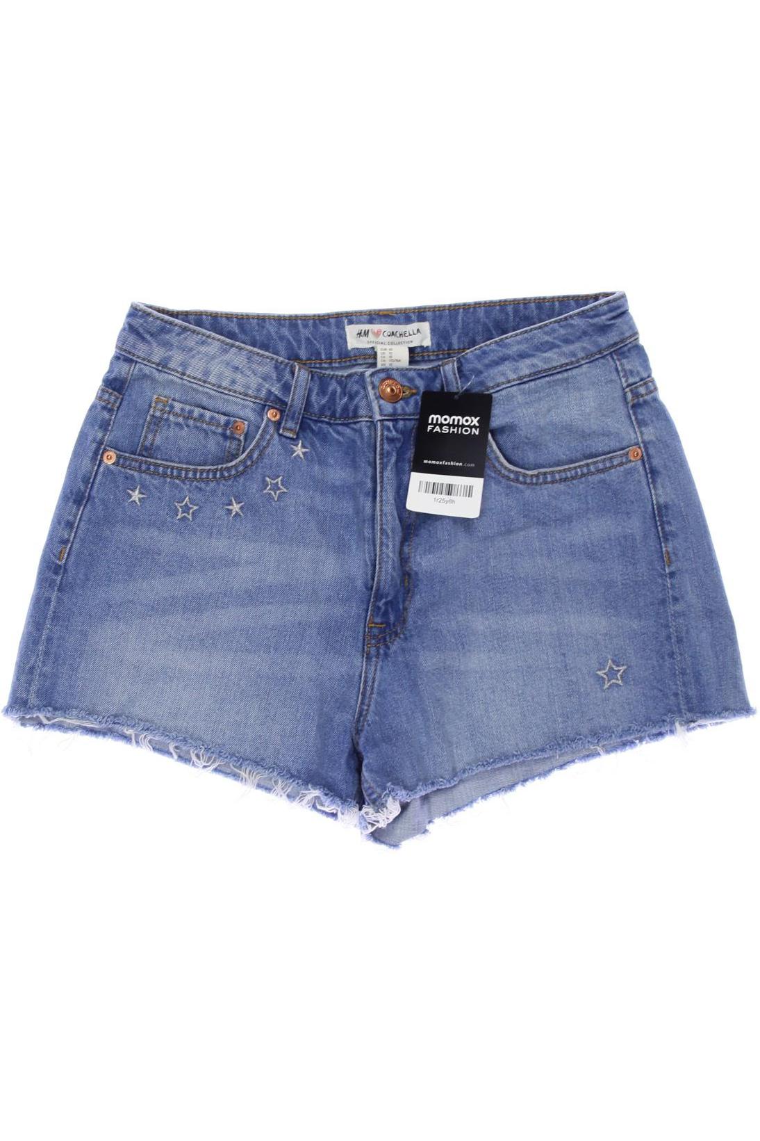 

H&M Damen Shorts, blau, Gr. 40