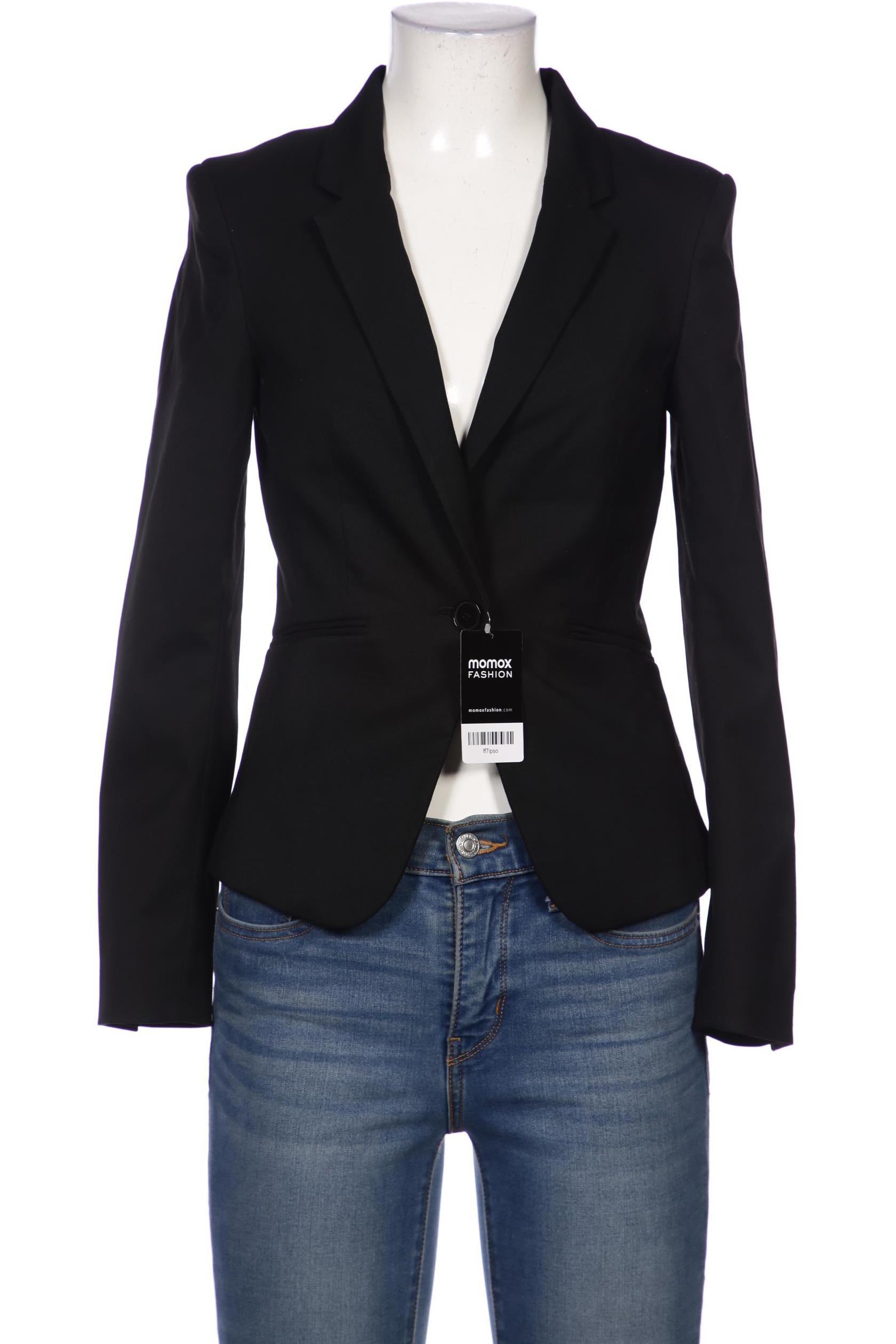 

H&M Damen Blazer, schwarz, Gr. 34