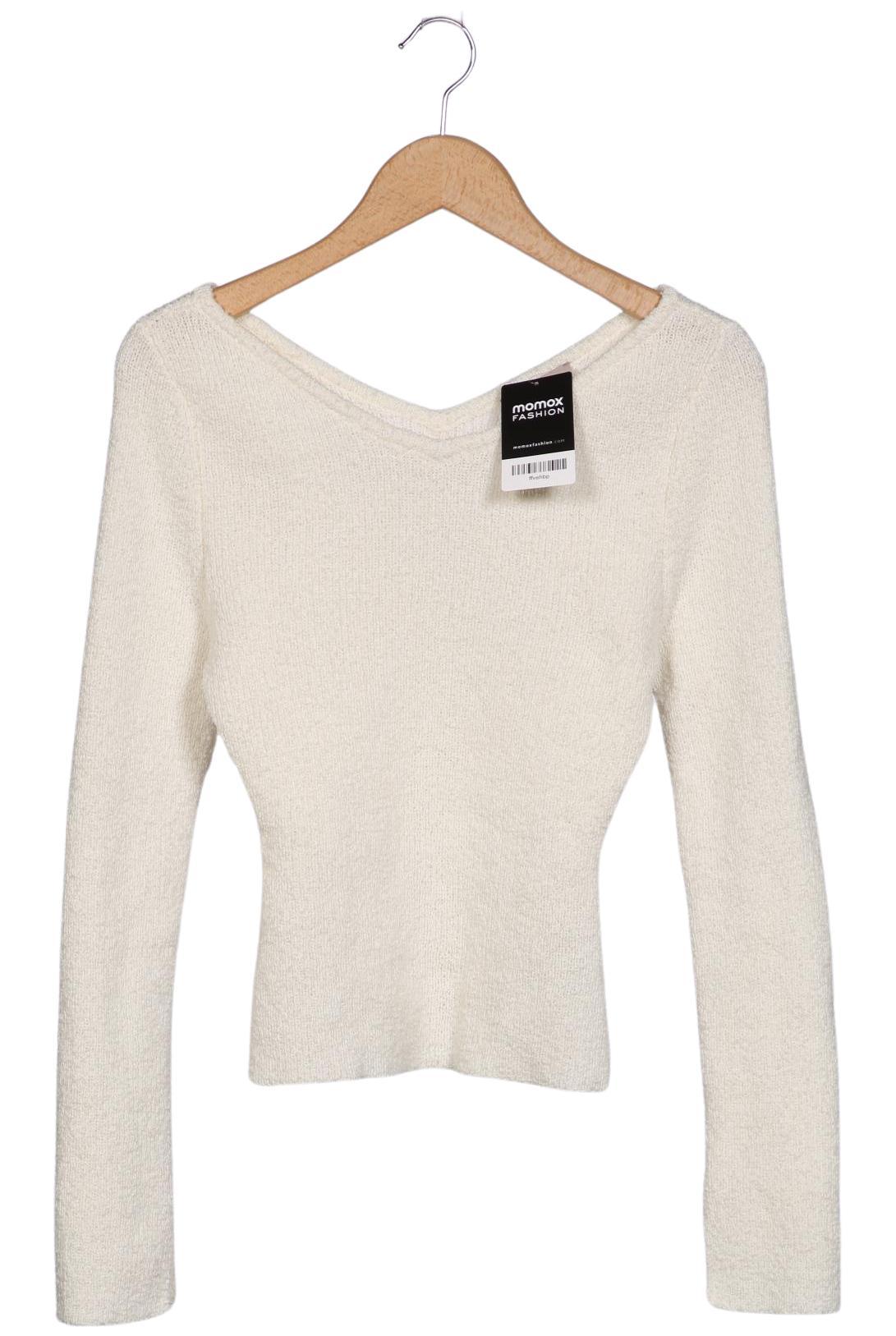 

H&M Damen Pullover, cremeweiß, Gr. 36