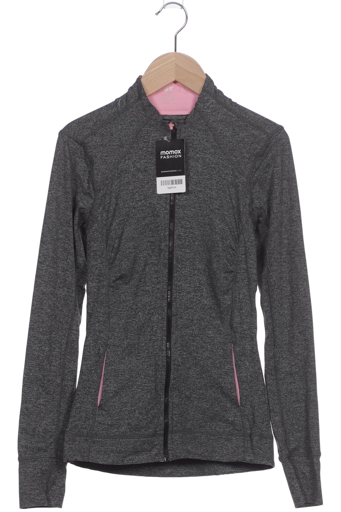 

H&M Damen Sweatshirt, grau, Gr. 34