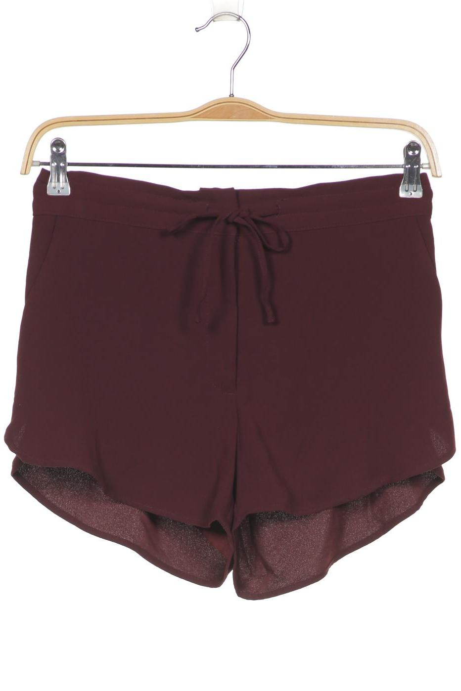

H&M Damen Shorts, bordeaux