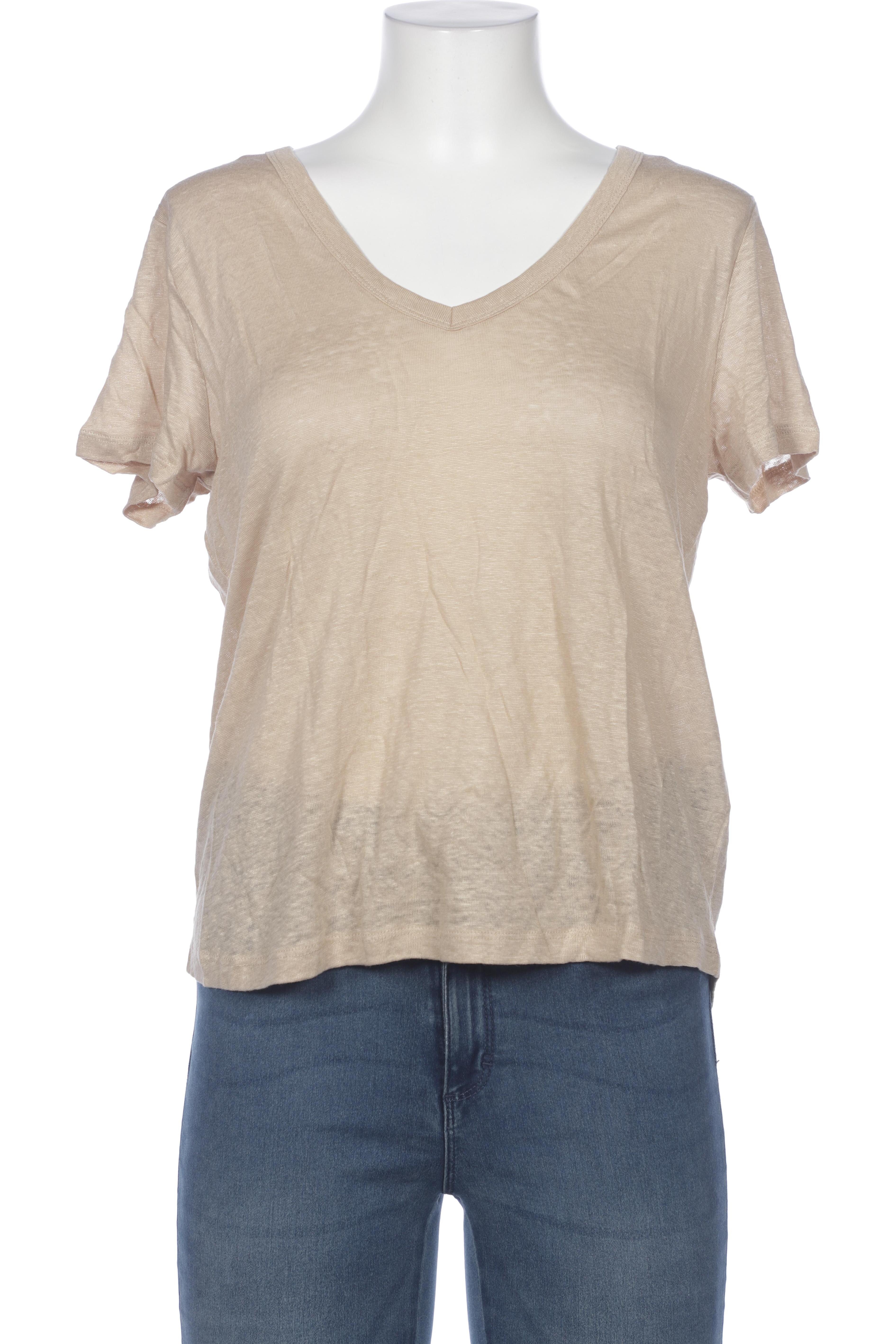 

H&M Damen T-Shirt, beige, Gr. 38