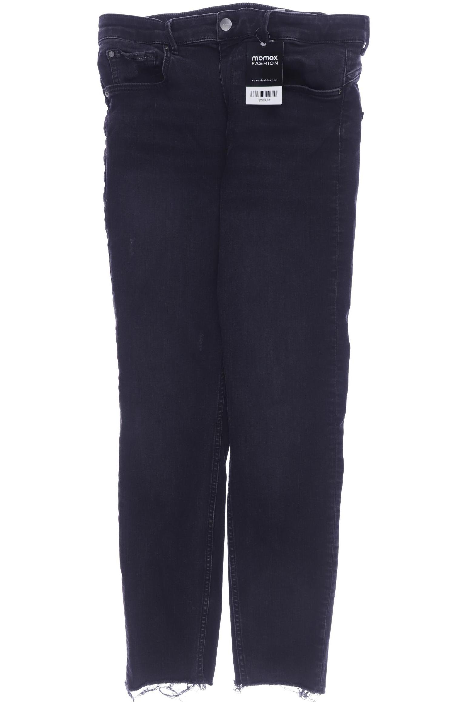 

H&M Damen Jeans, schwarz