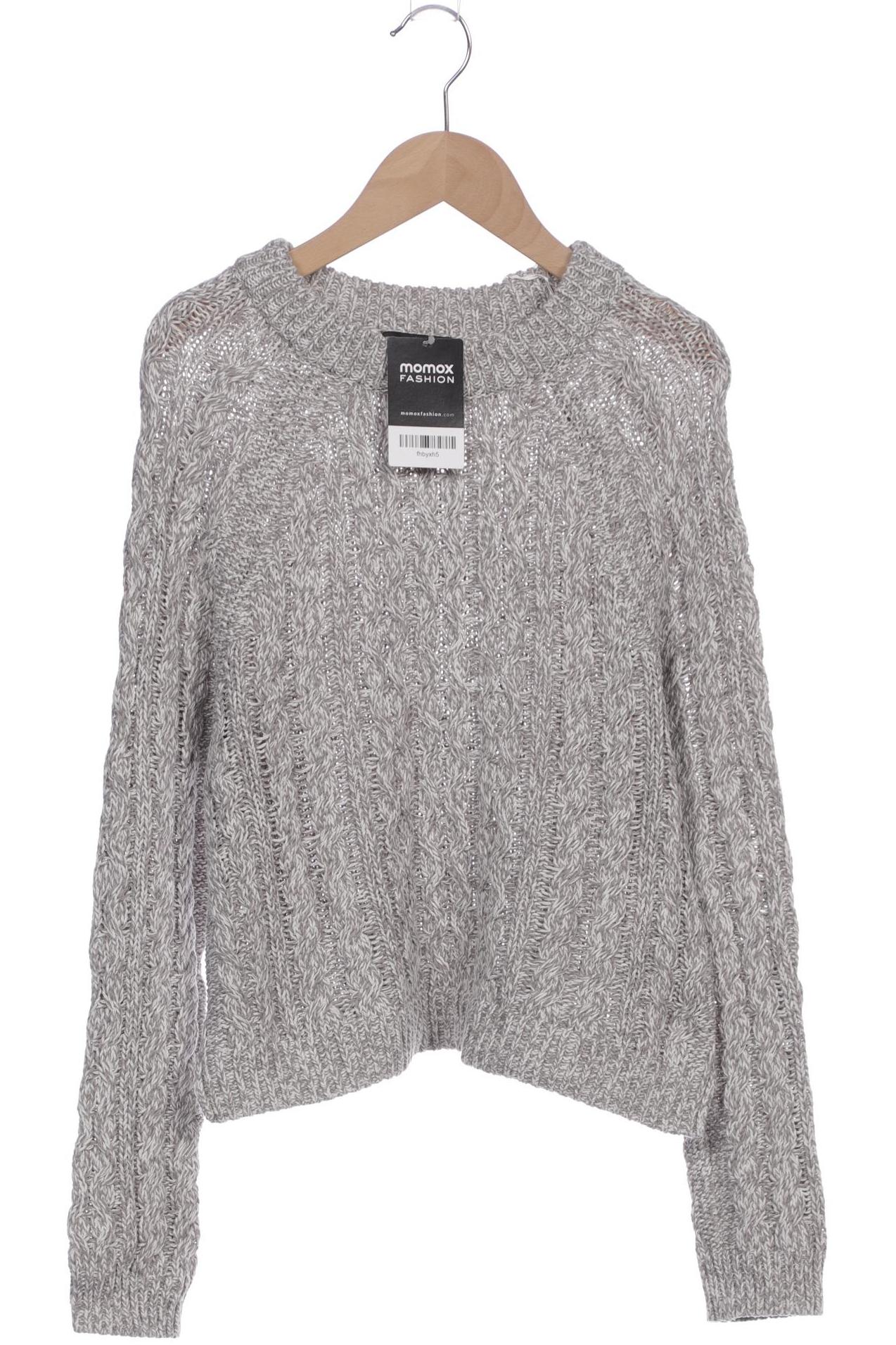 

H&M Damen Pullover, grau, Gr. 34