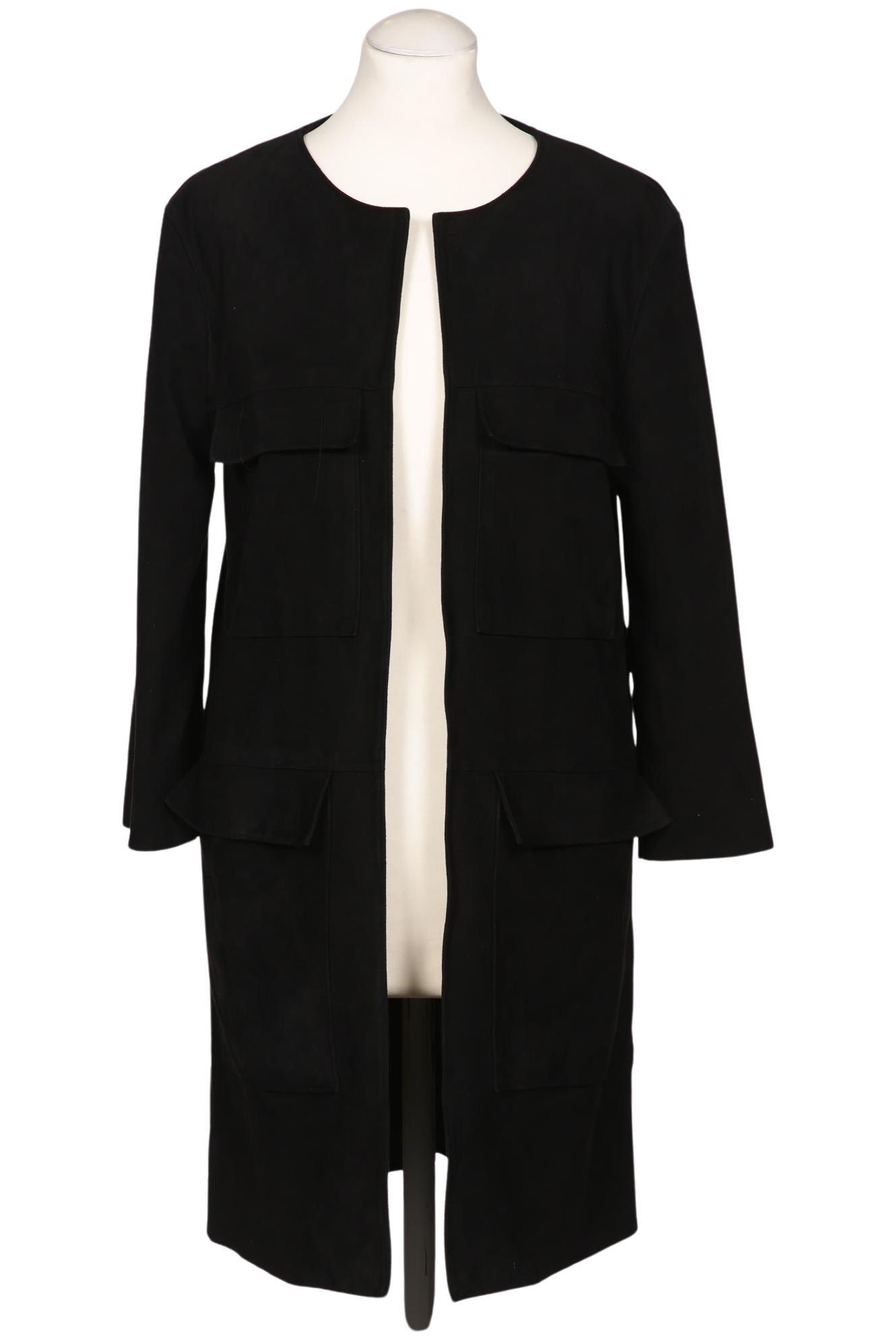 

H&M Damen Mantel, schwarz, Gr. 38