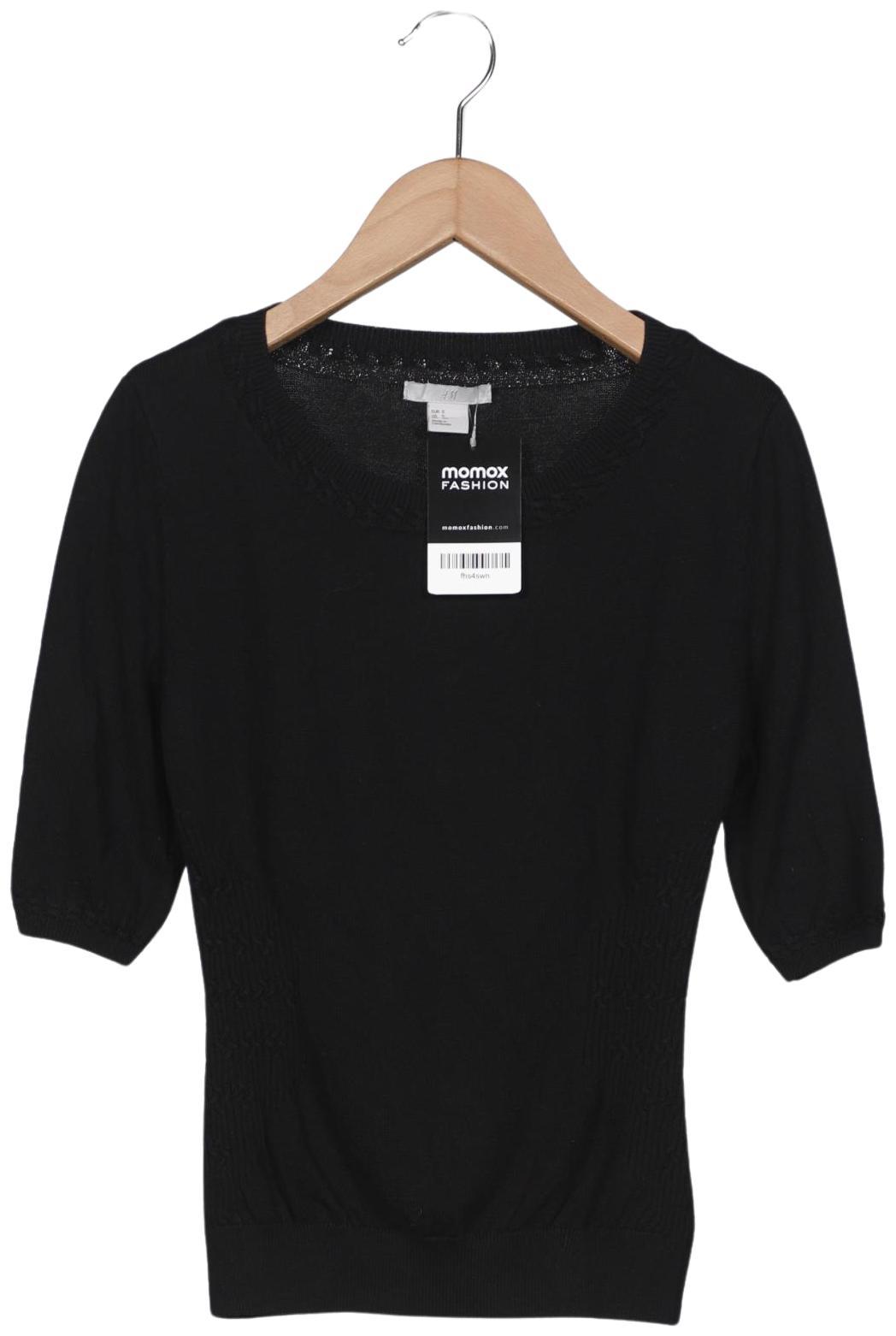 

H&M Damen Pullover, schwarz, Gr. 36