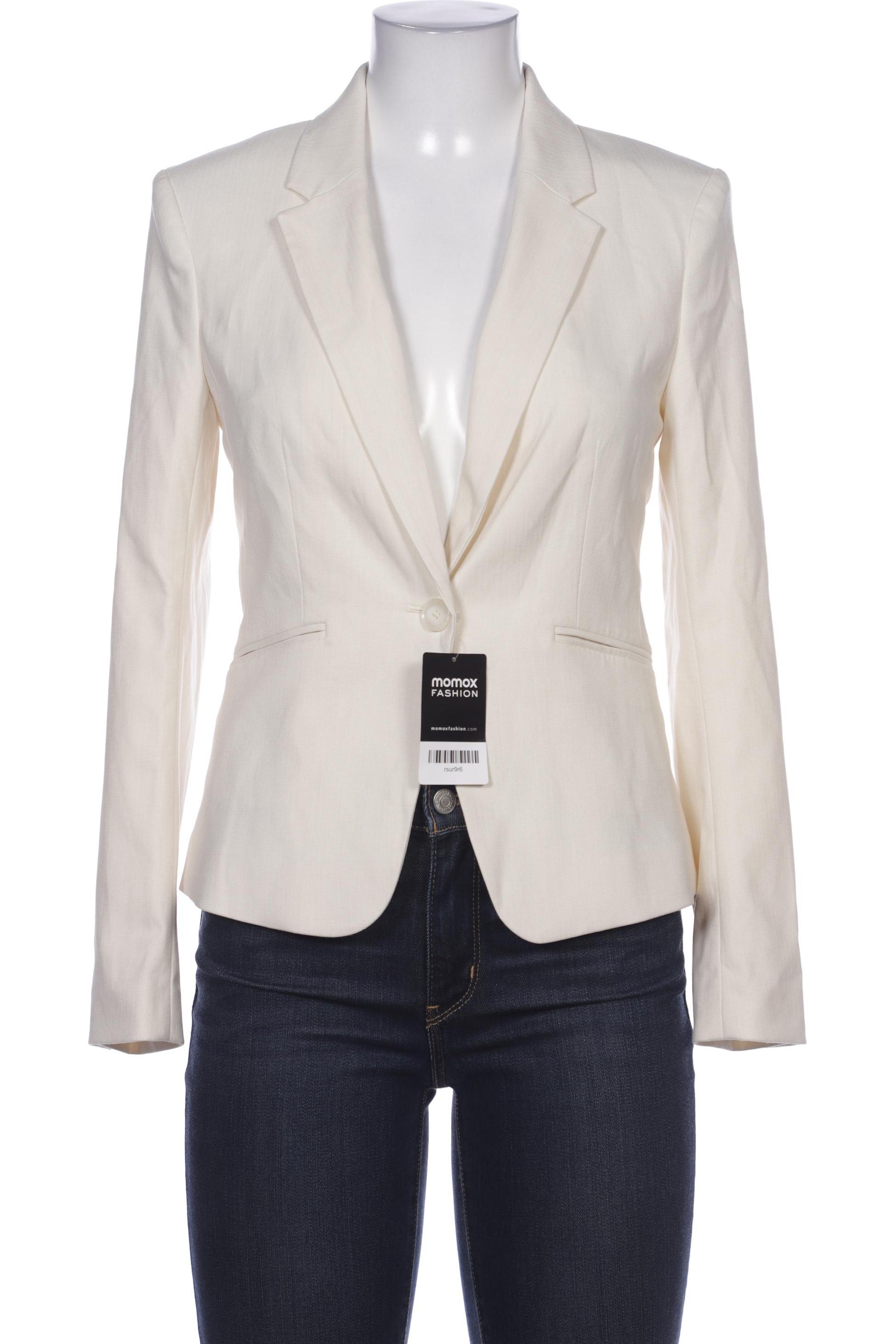 

H&M Damen Blazer, cremeweiß, Gr. 38