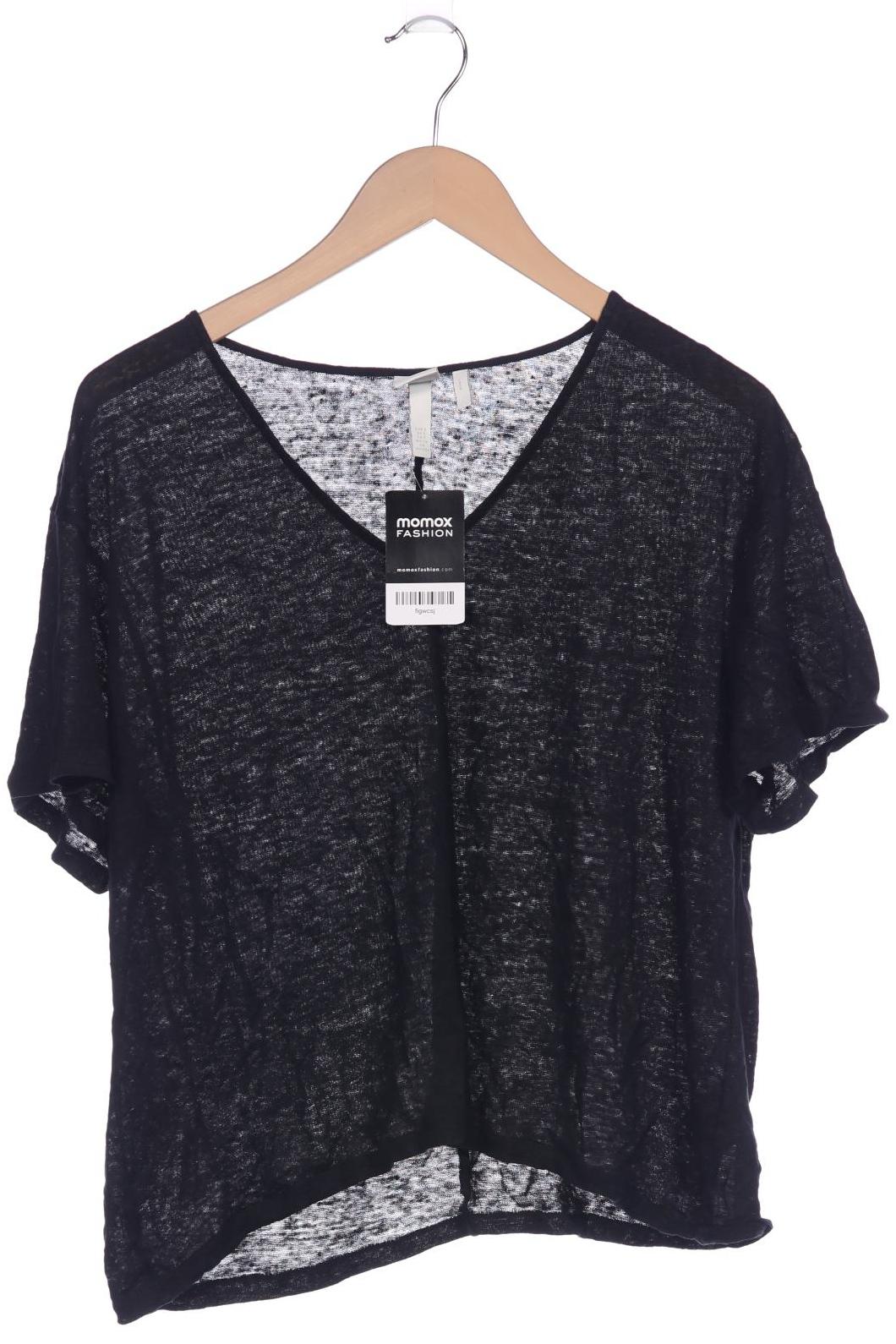 

H&M Damen T-Shirt, schwarz, Gr. 36
