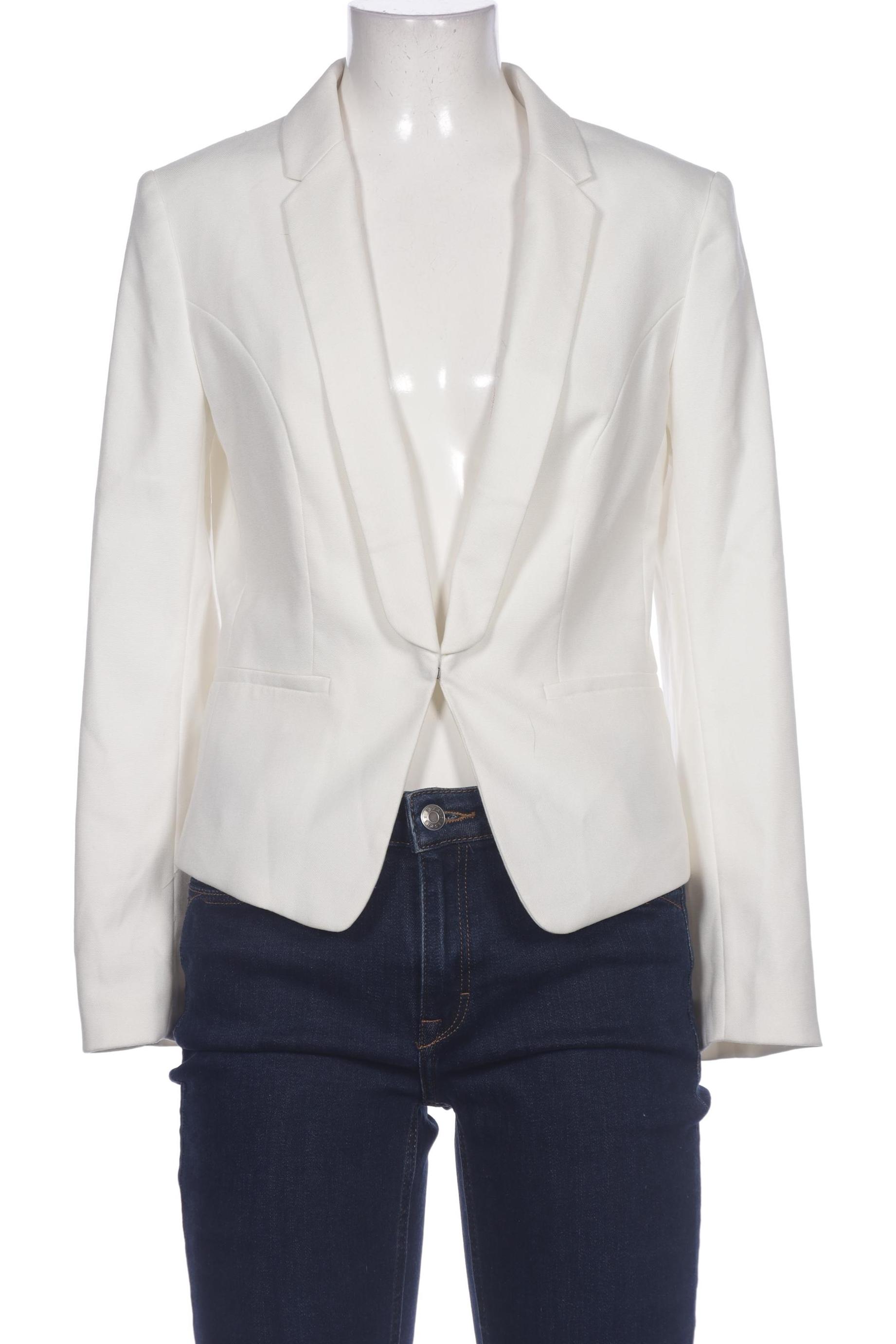 

H&M Damen Blazer, weiß, Gr. 40